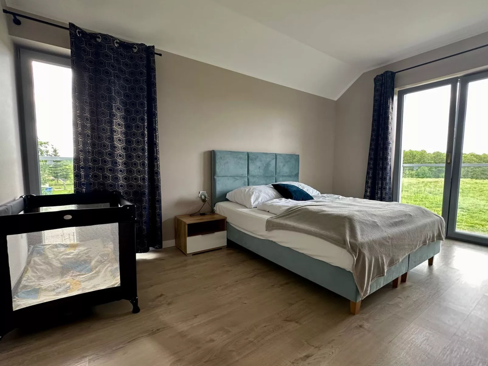 In Kołczewo mit Grill und Garten-Dedans