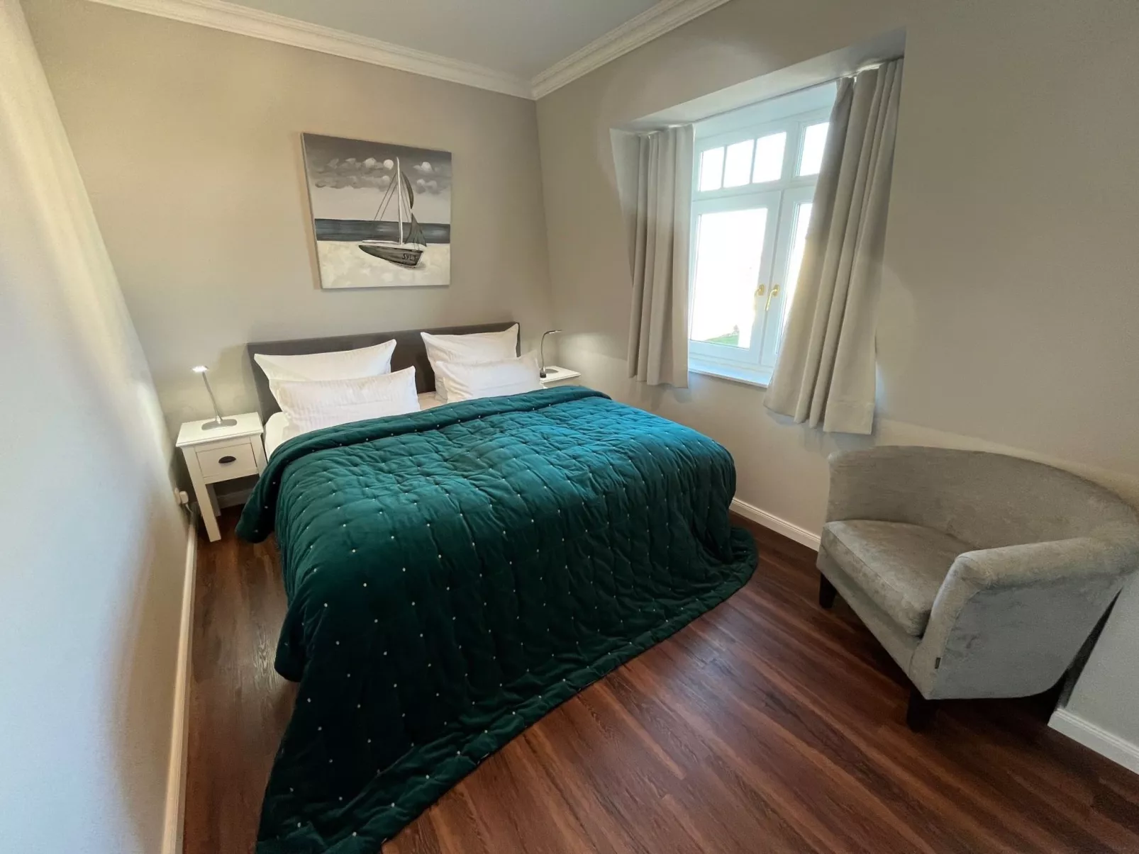 Wohnung mit Sonnenbalkon und Strandnähe-Drinnen