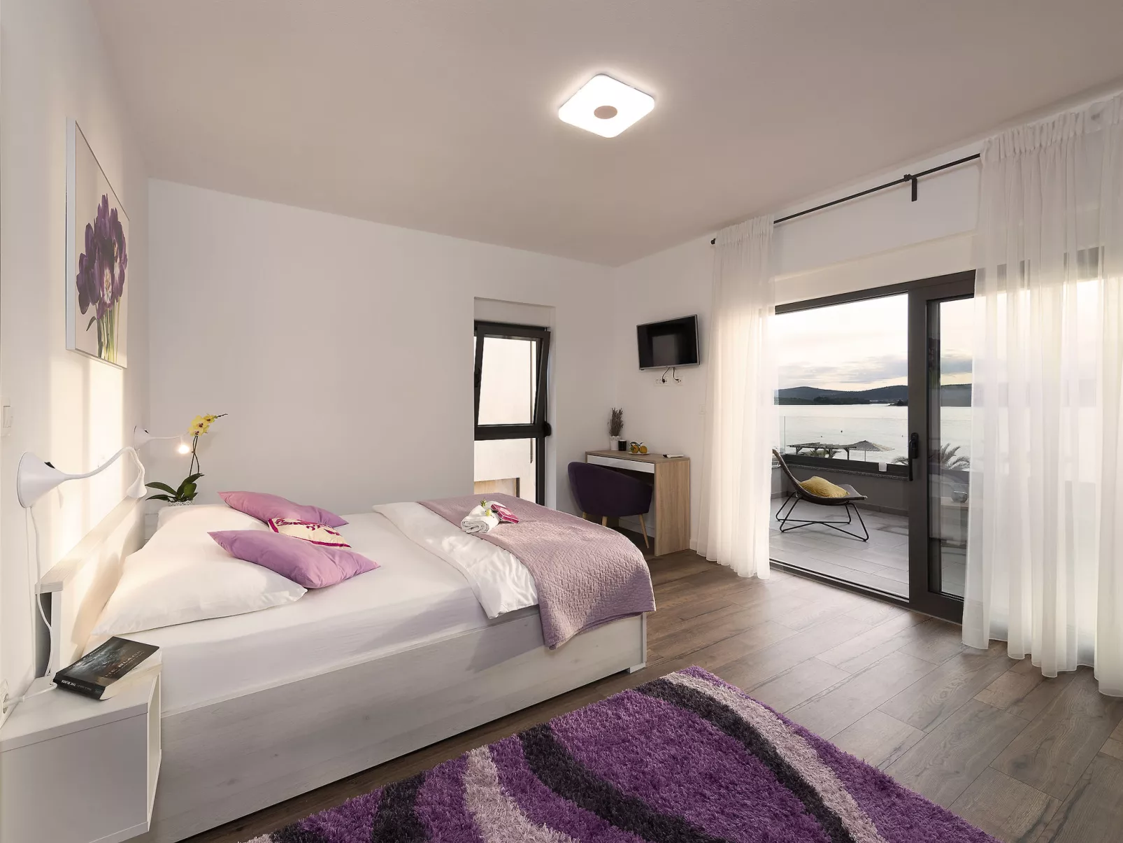 Villa "Lu-Ma" mit Blick auf das Wasser-Drinnen