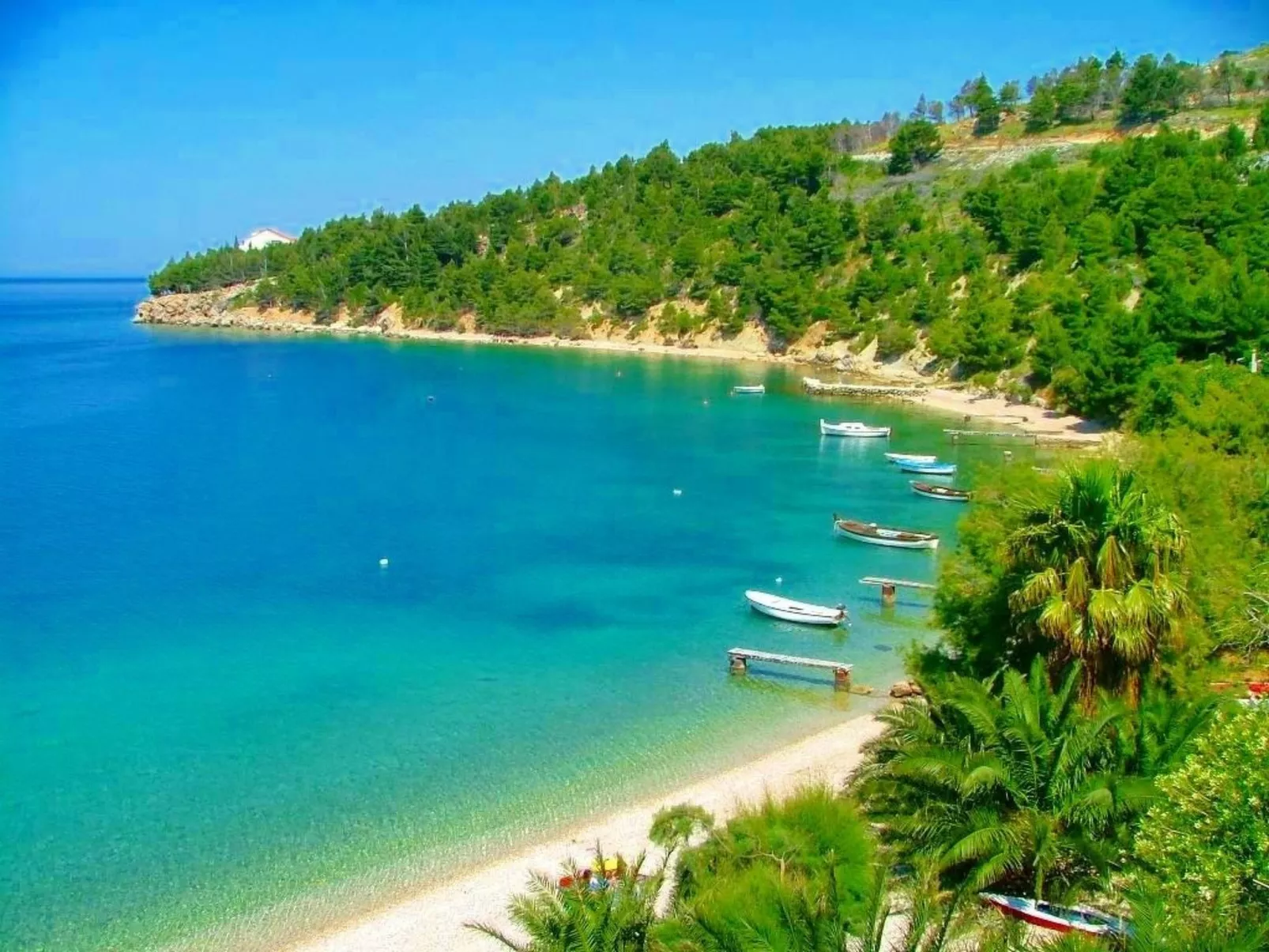 Villa Martina Matea große Villa mit beheiztem Pool-Dehors