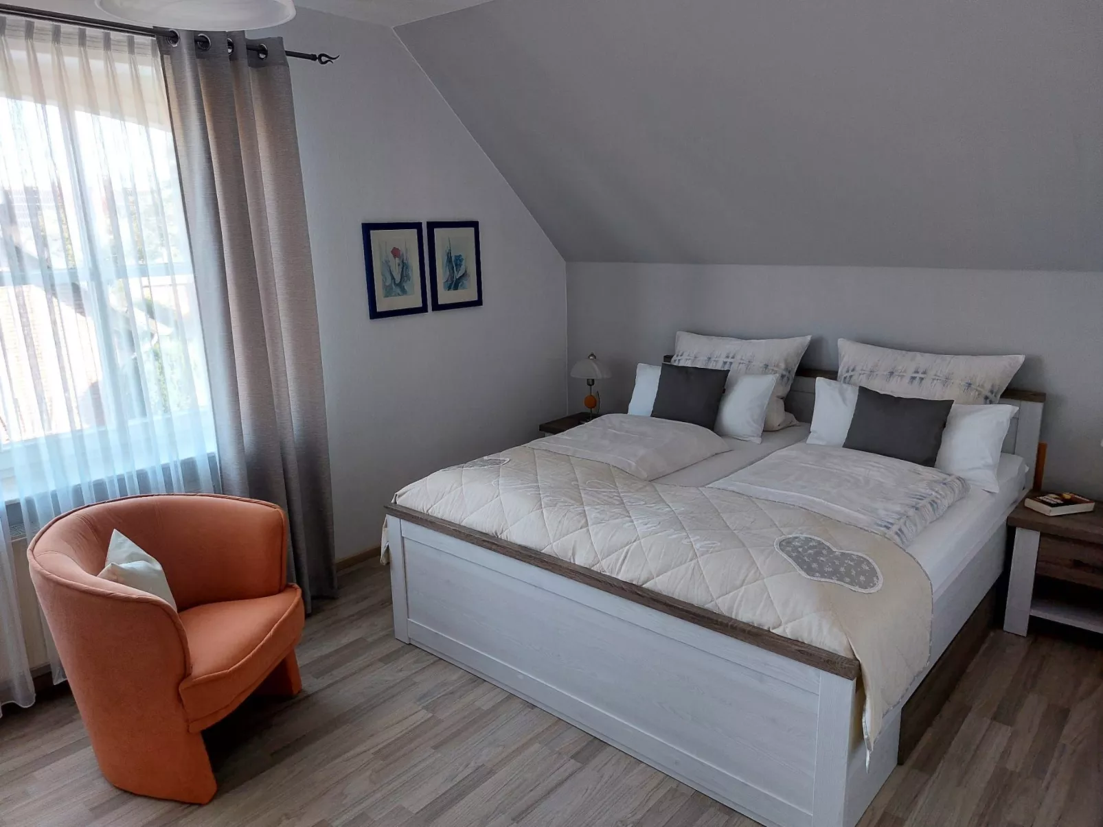 Nichtraucherferienwohnung mit Fahrradnutzung-Dedans