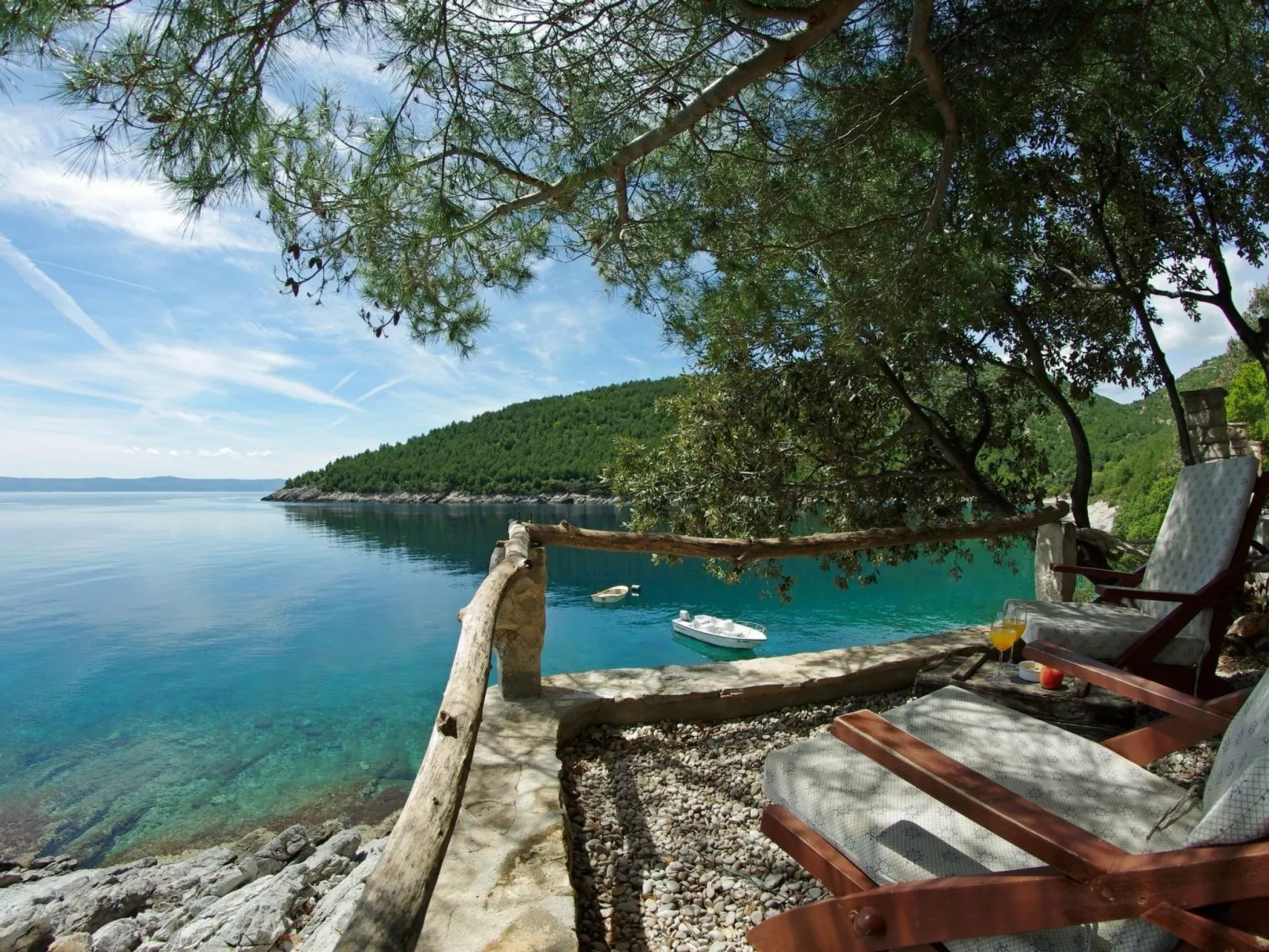 In Selca mit Garten, Terrasse und Grill-Draußen