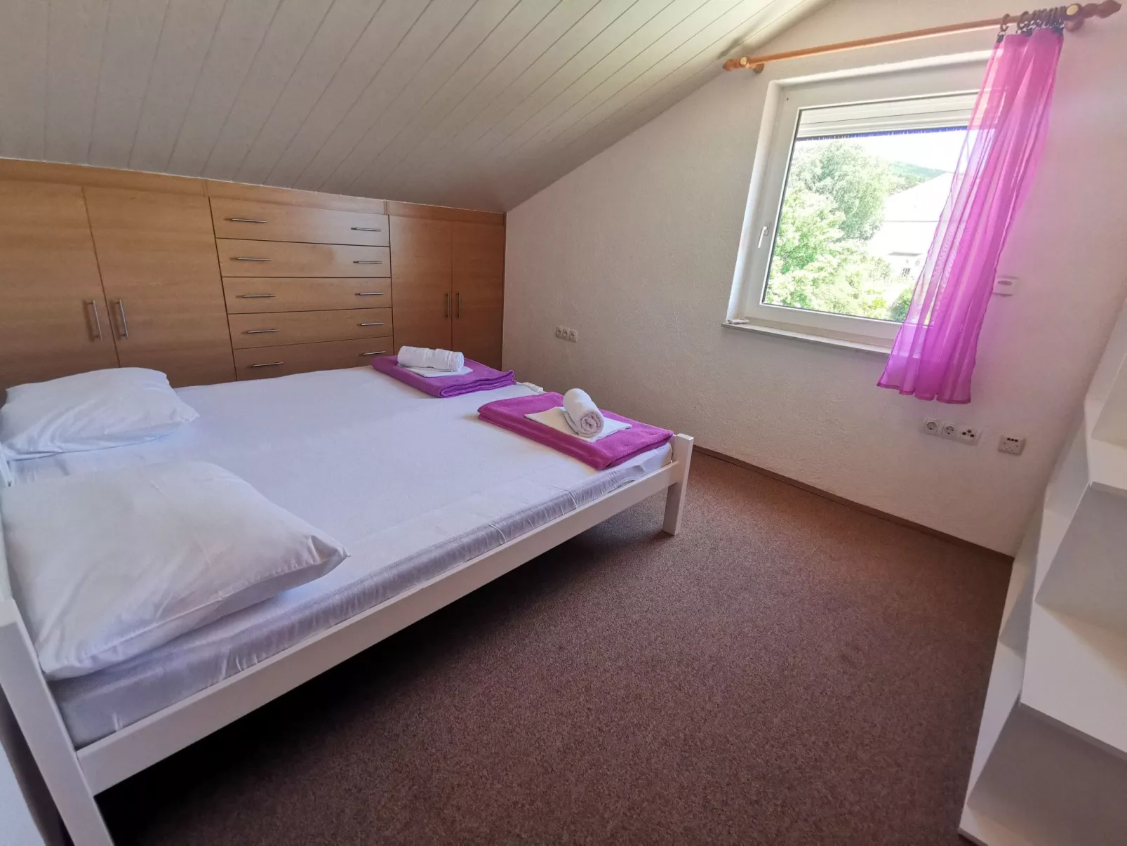 Wohnung 70m vom Strand entfernt, mit AC und WiFi-Drinnen