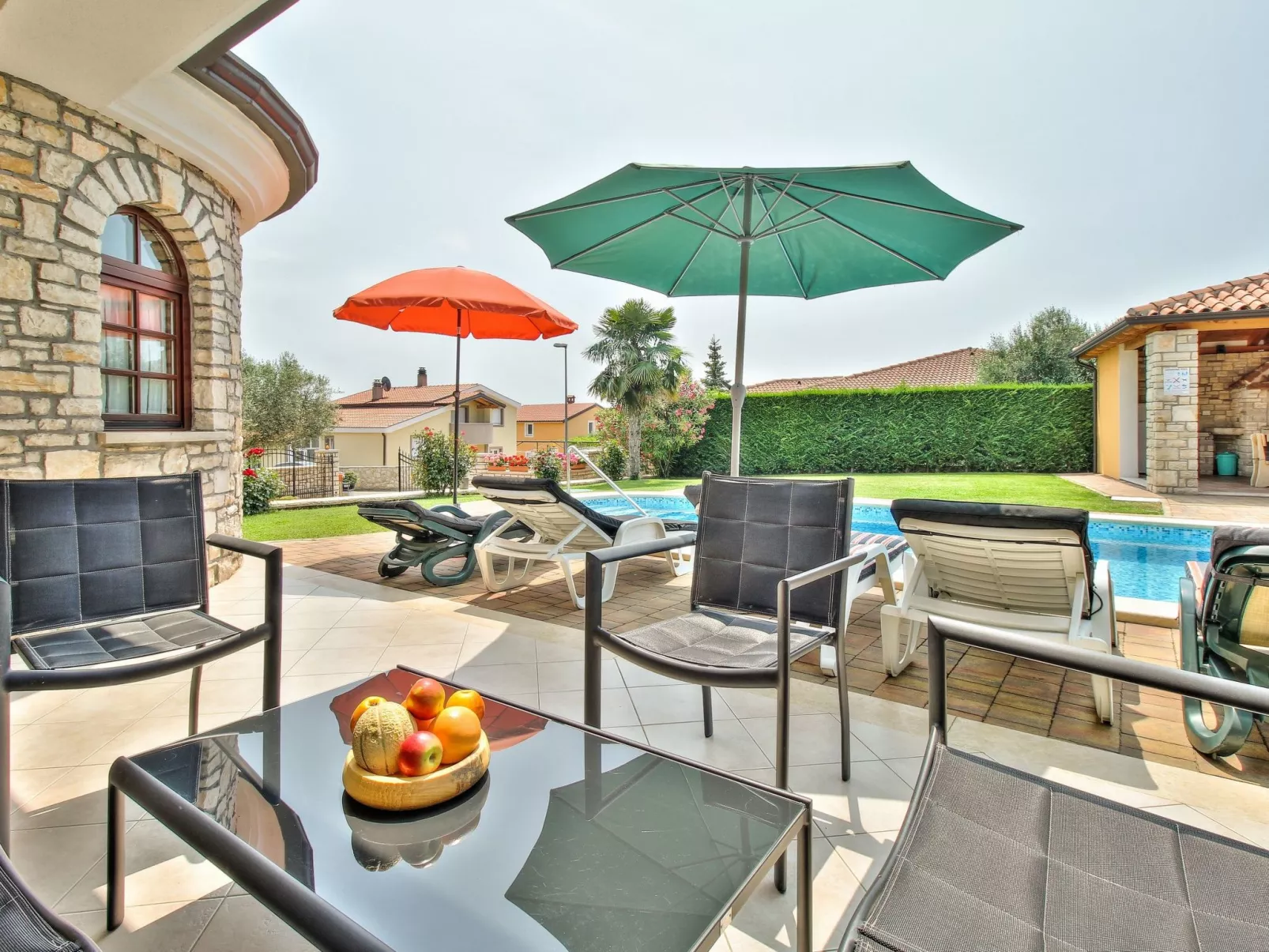 Schöne Ferienvilla Morena mit Pool-Dehors