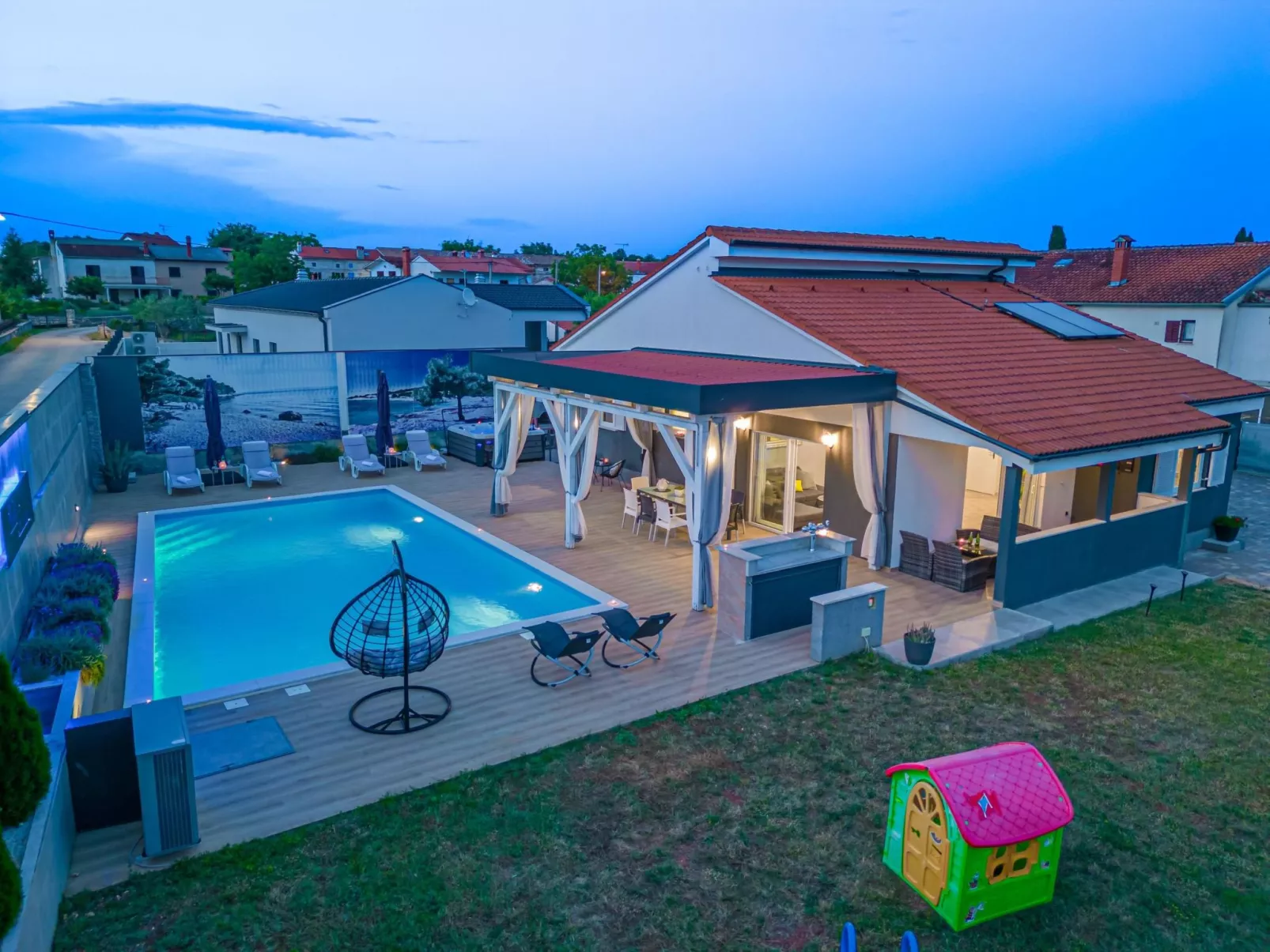 Schöne Villa Beauty für 6 Personen und 1 Kind-Inside