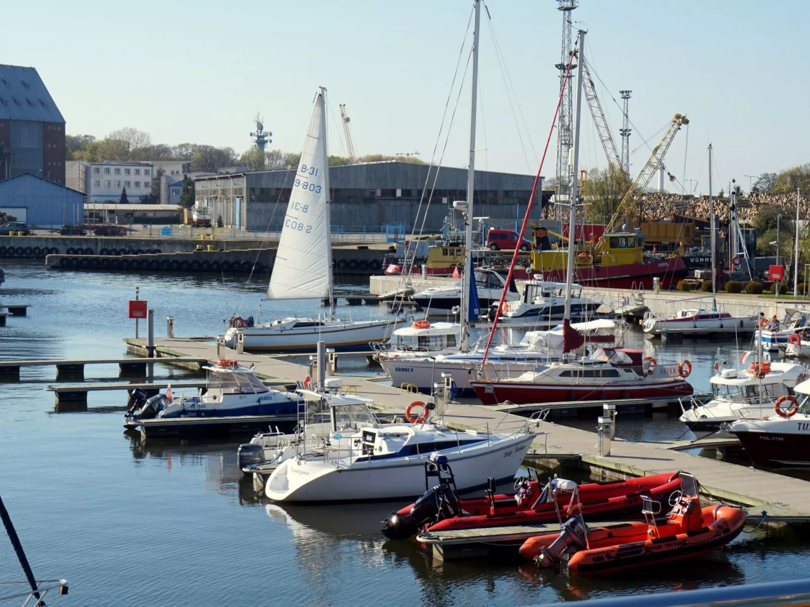 Appartement in Nowe Miasto mit Garten-Draußen