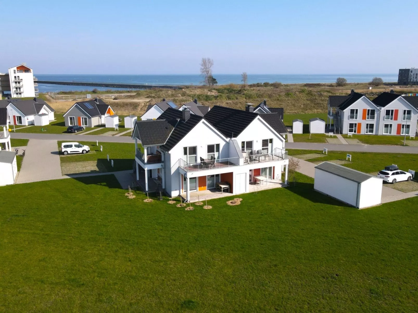 Fewo Räuberhöhle by Seeblick Ferien ORO, Sauna-Draußen