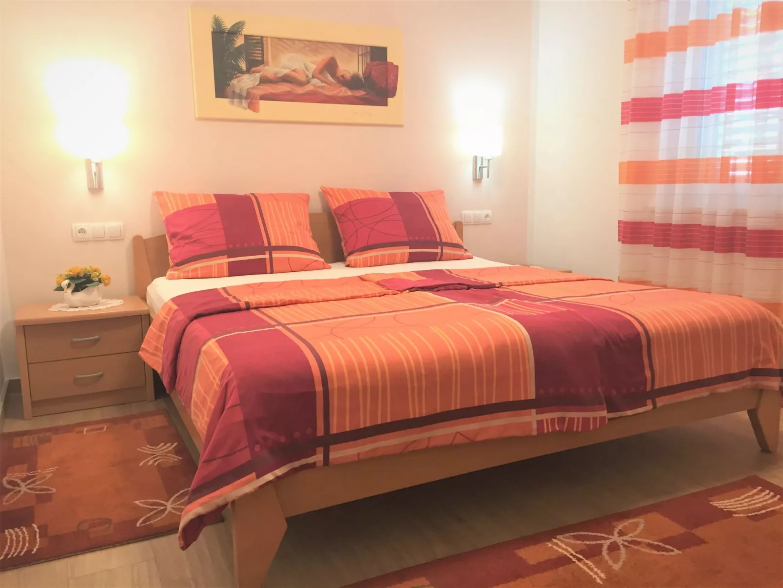 Klimatisierte Ferienwohnung in Okrug Gornji mit Gepflegtem Garten und Seeblick-Inside