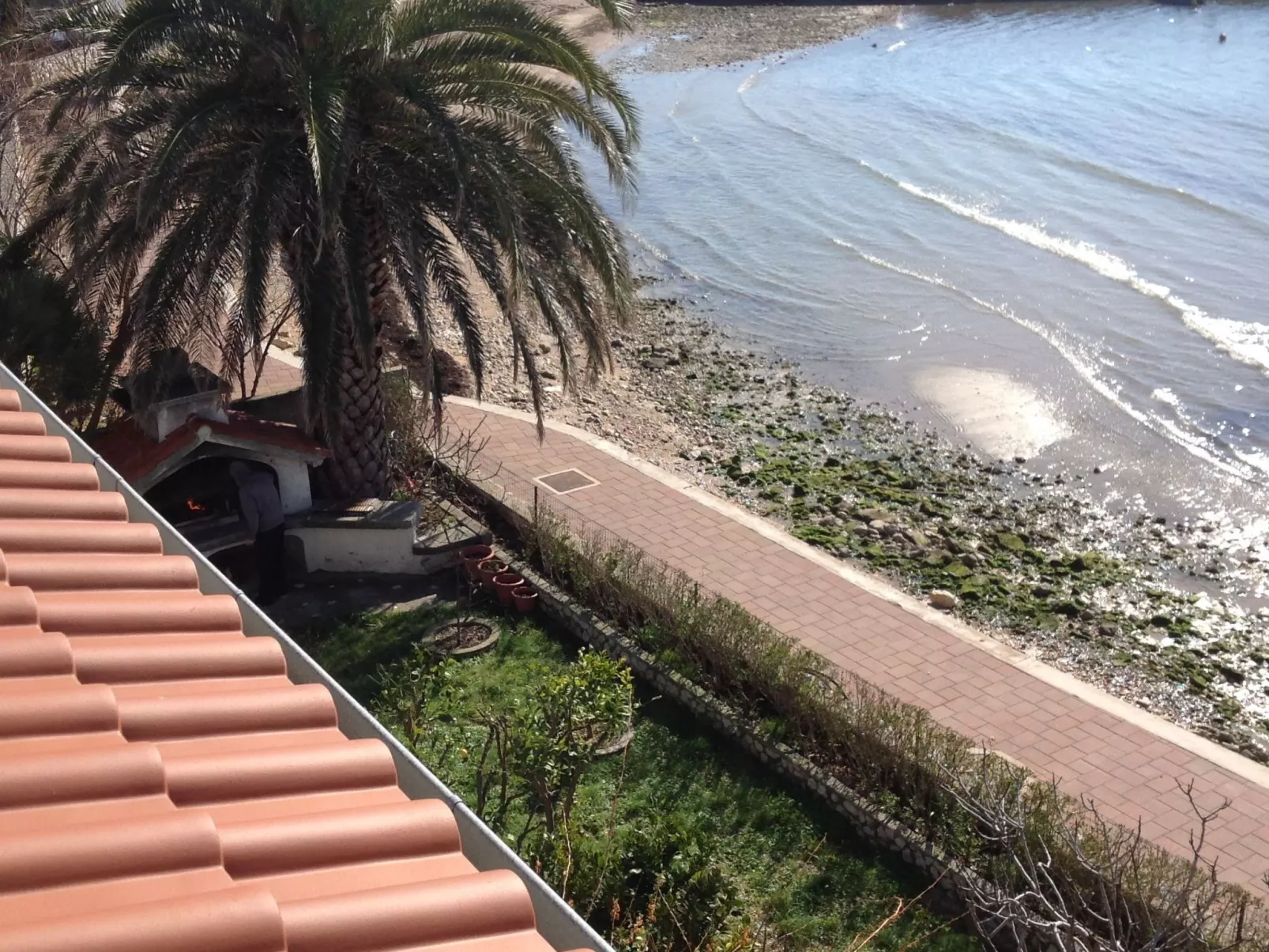 Wohnung 4 mit Meerblick-Draußen