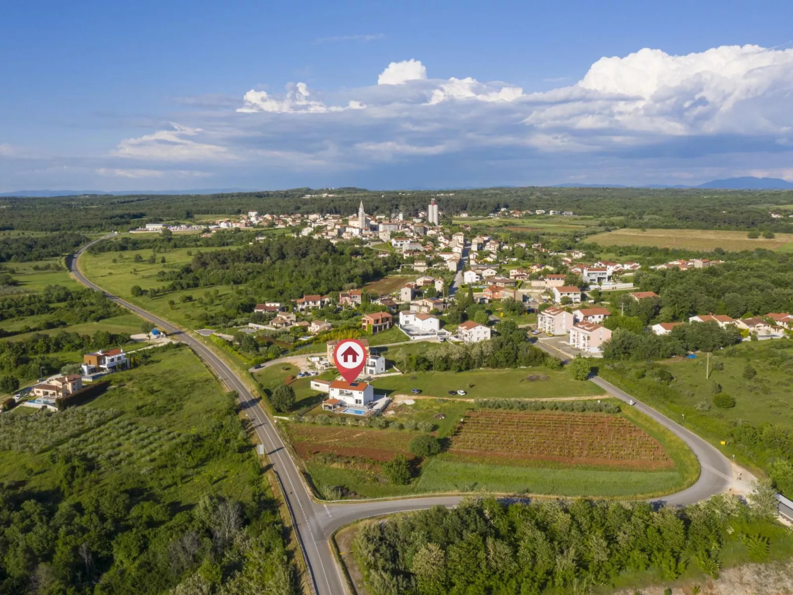 Villa Euphoria mit Pool, Sauna und Whirlpool-Outside
