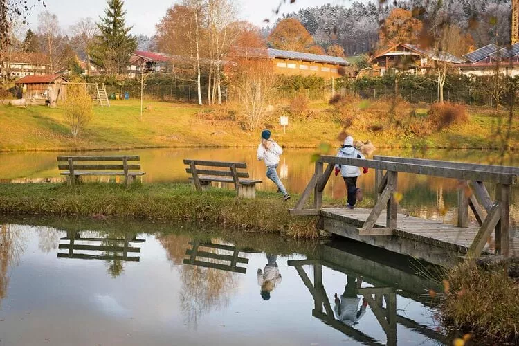 Holiday resort Bäckerwiese, Neuschönau-Dachgeschosswohnung, 51 qm-Gardens summer