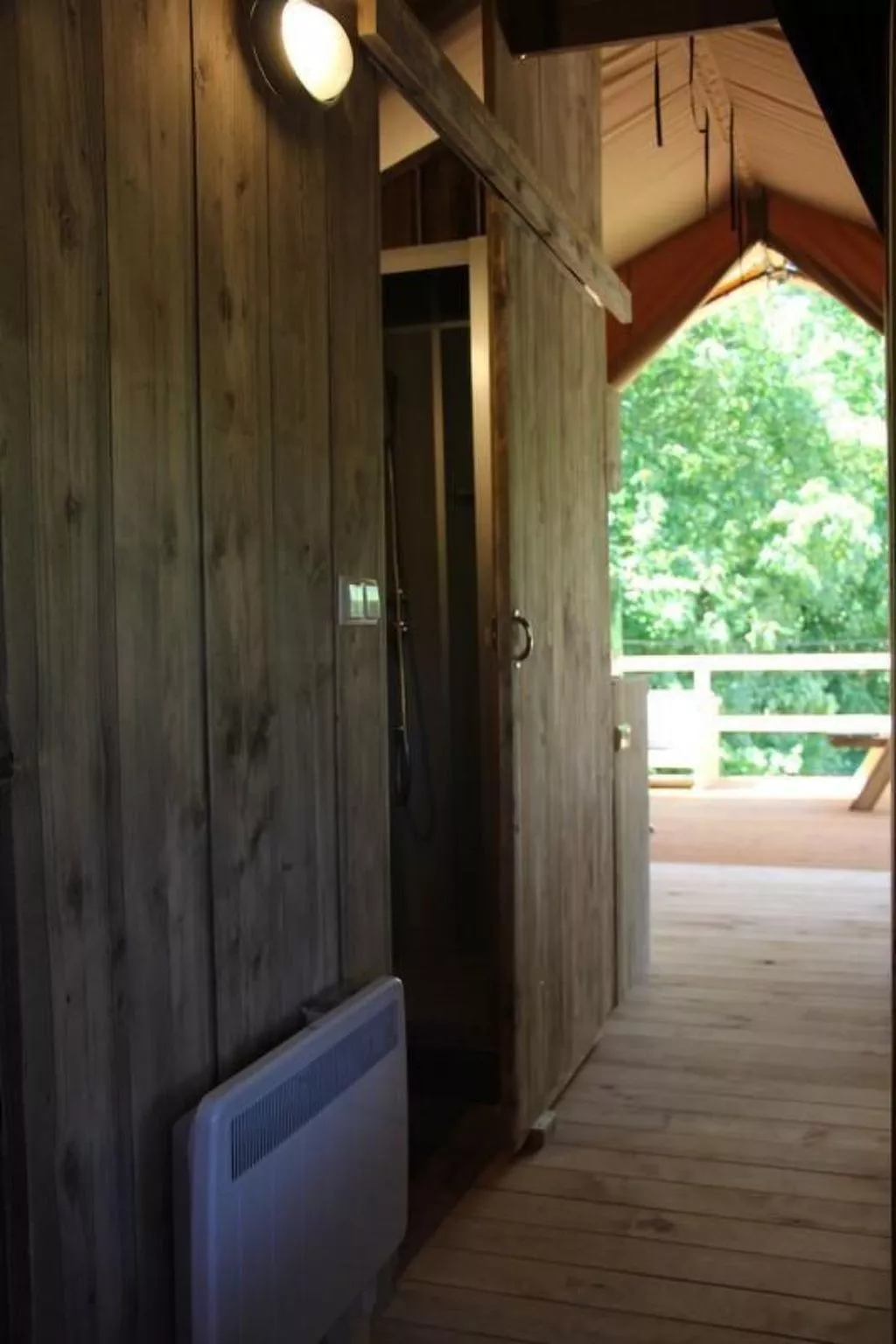 Safarizelt in Hohenlychen mit Garten und Grill-Dehors