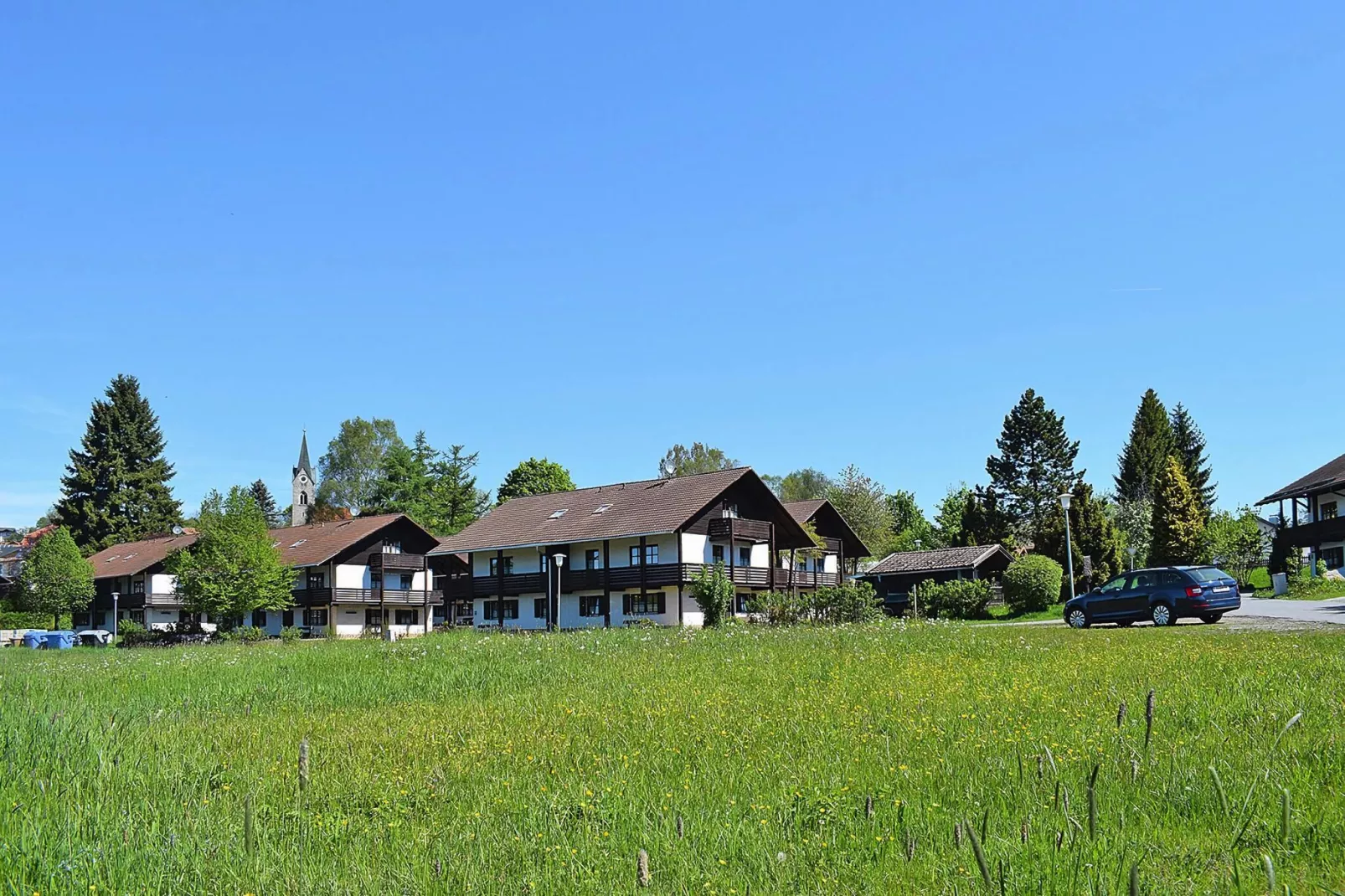 Holiday resort Bäckerwiese Neuschönau-Wohnung OG mit Balkon-Landing