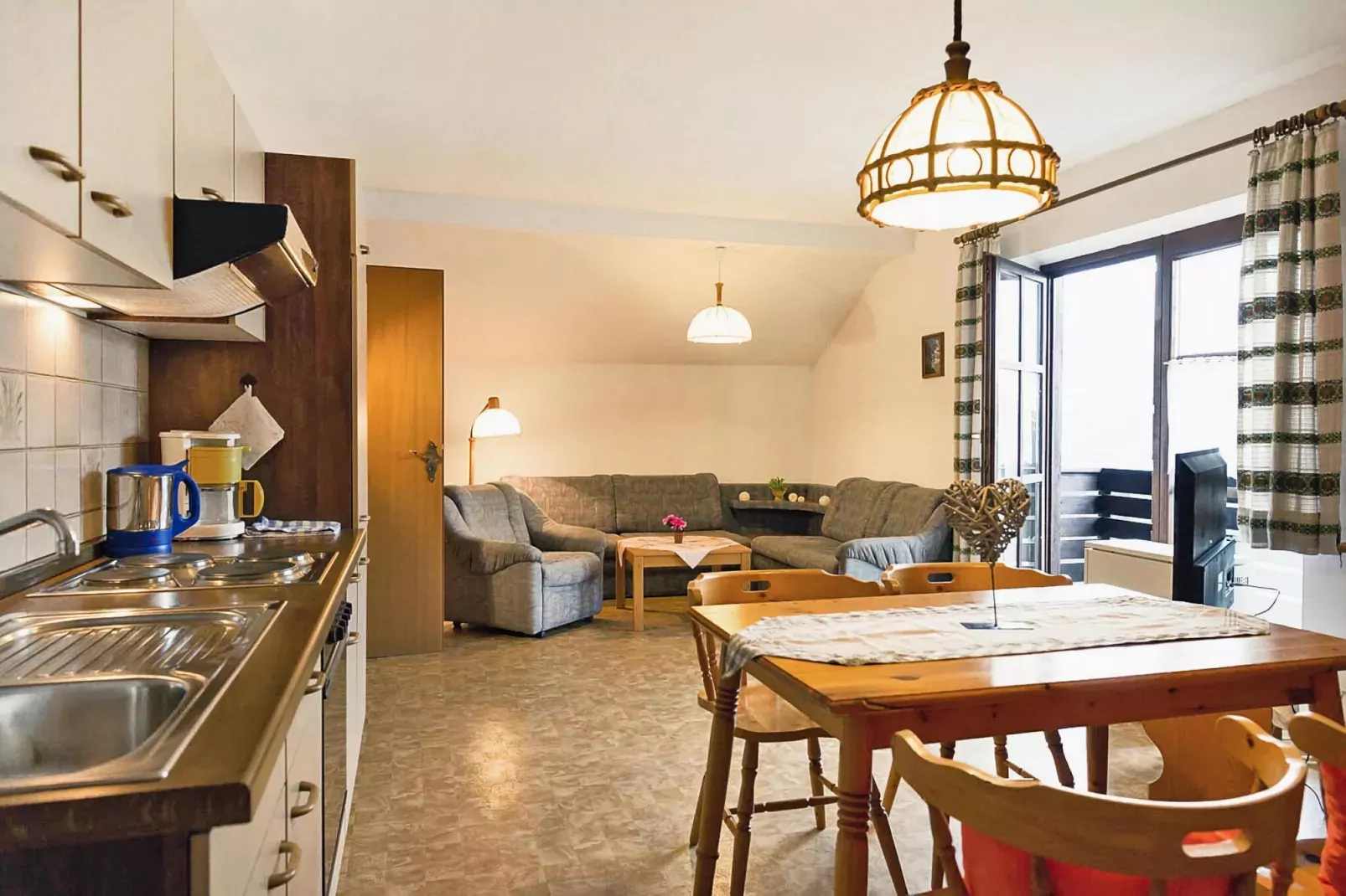 Holiday resort Bäckerwiese Neuschönau-Wohnung OG mit Balkon-Landing
