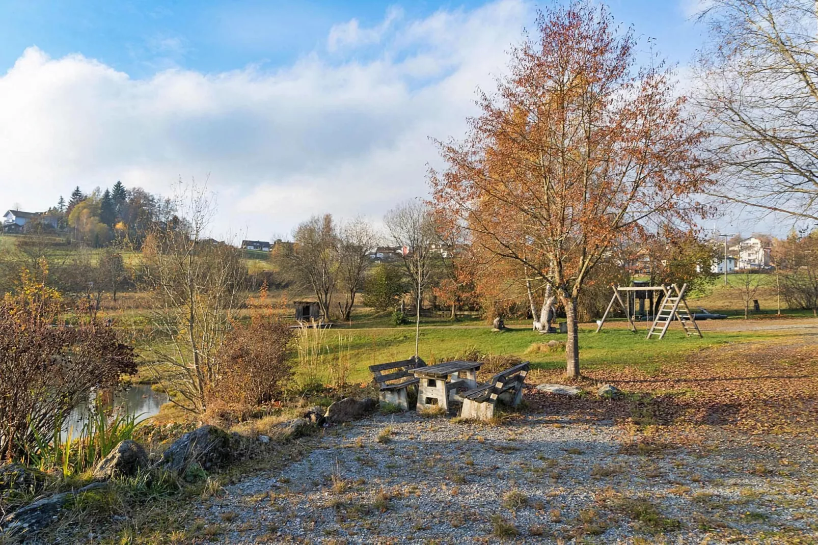 Holiday resort Bäckerwiese Neuschönau-Wohnung OG mit Balkon-Landing