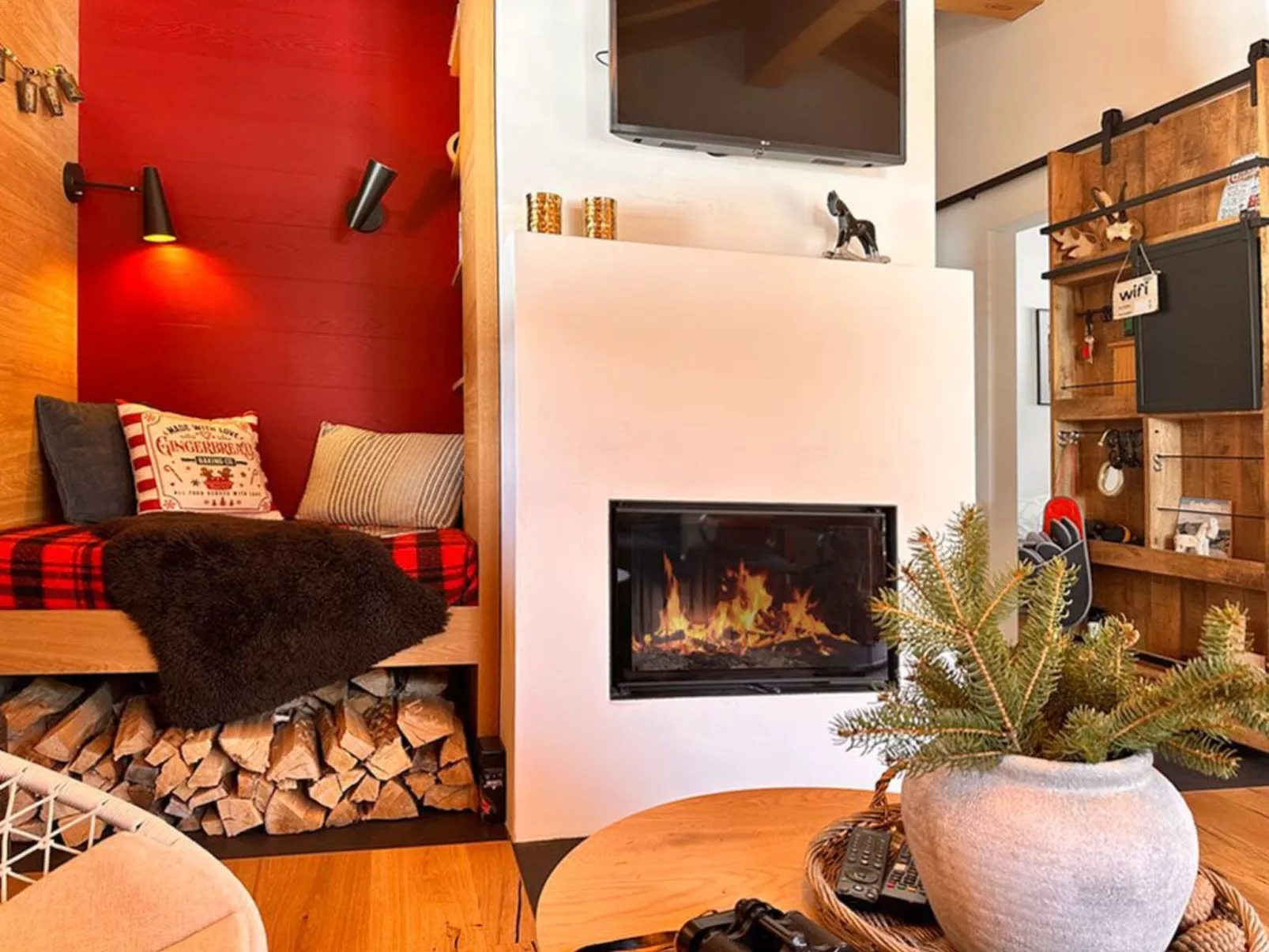 Blue Alpine Lodge-Drinnen