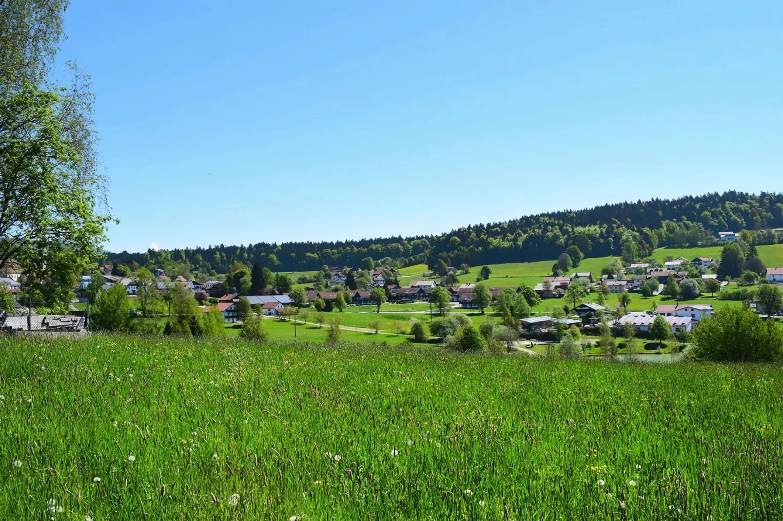 Holiday resort Bäckerwiese Neuschönau-Wohnung OG mit Balkon-Landing