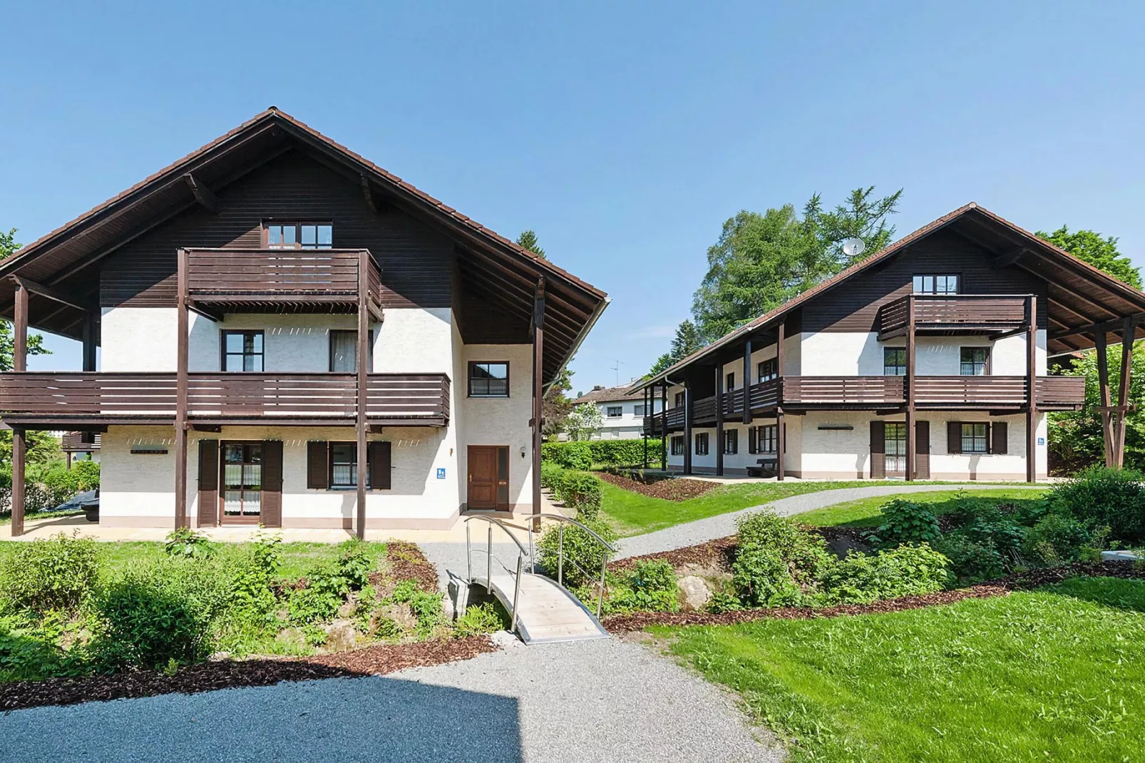 Holiday resort Bäckerwiese Neuschönau-Wohnung OG mit Balkon-Landing