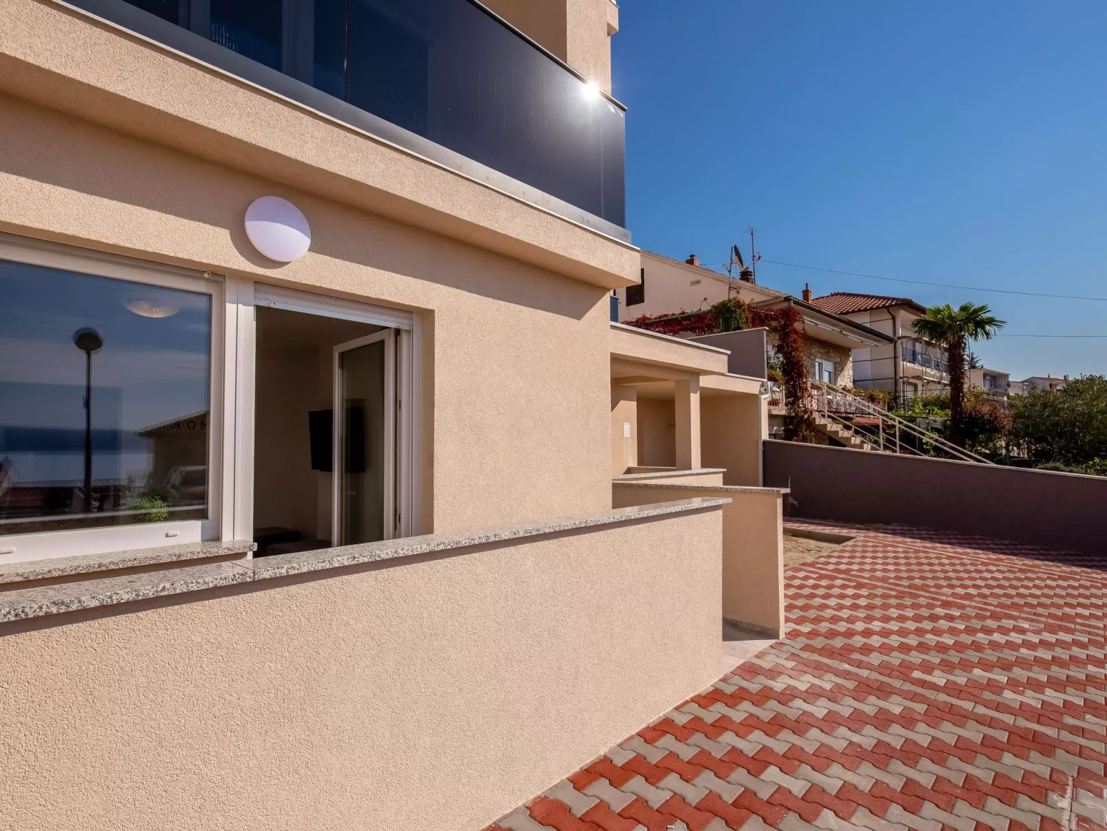 "Vila Veronique1" mit Pool-Outside