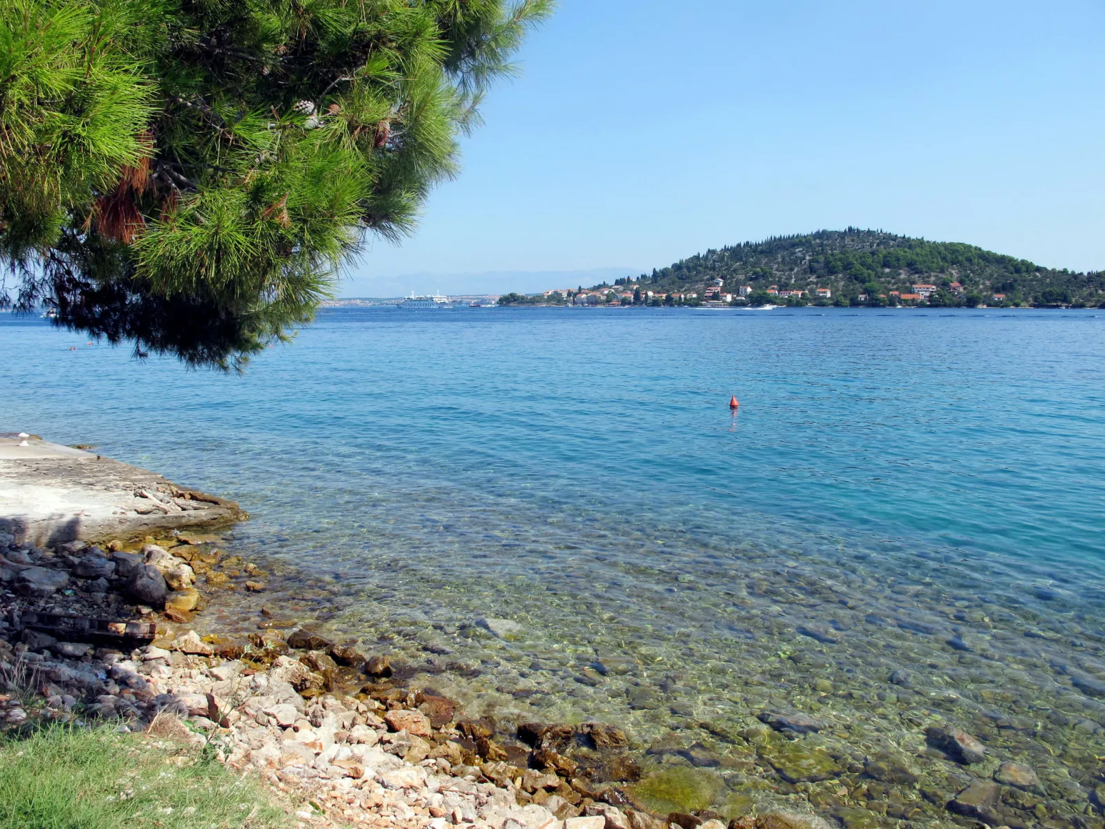 Mobilheim direkt am Strand-Umgebung