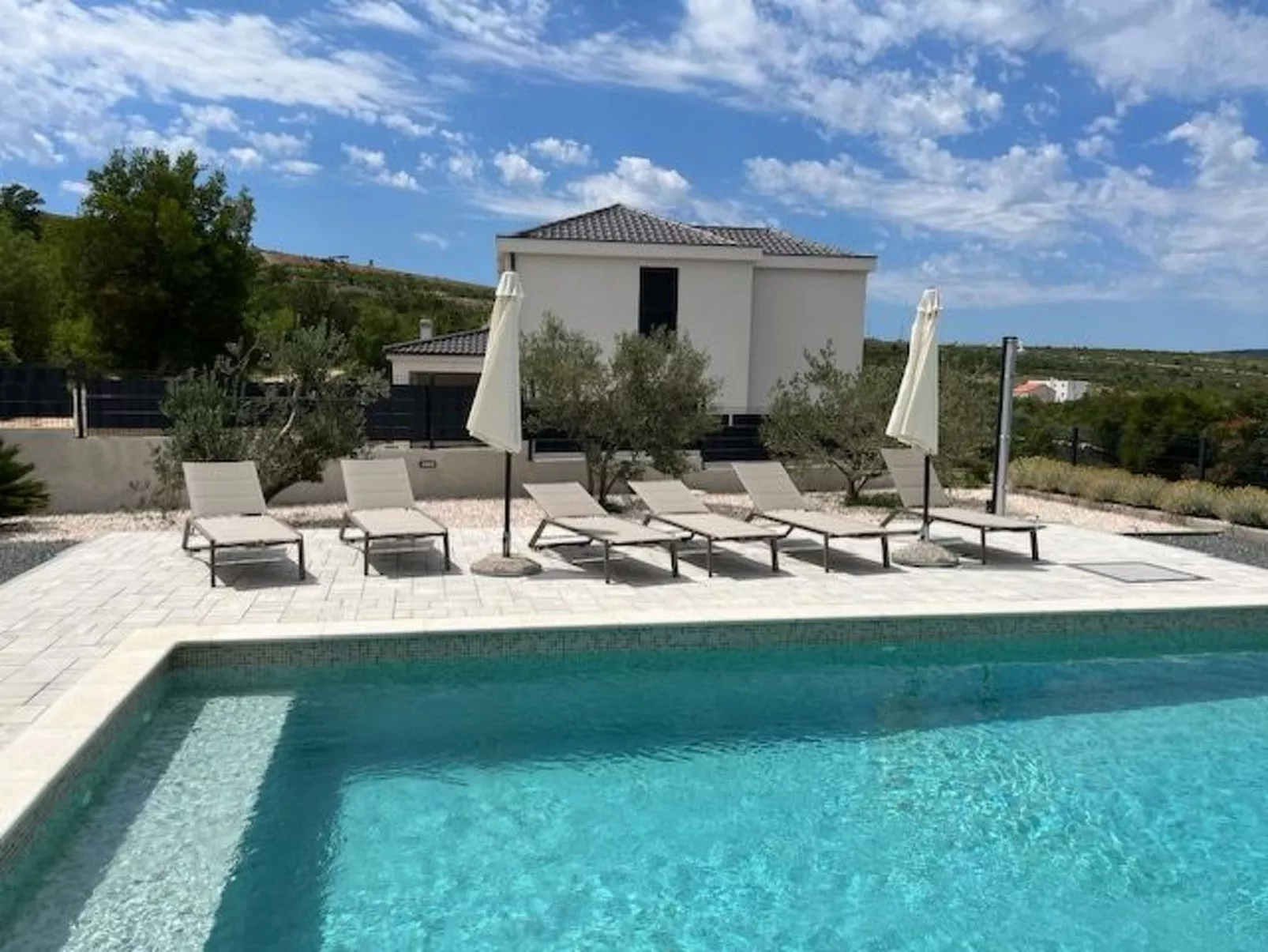 Villa Stellante mit privatem Pool und Meerblick-Draußen