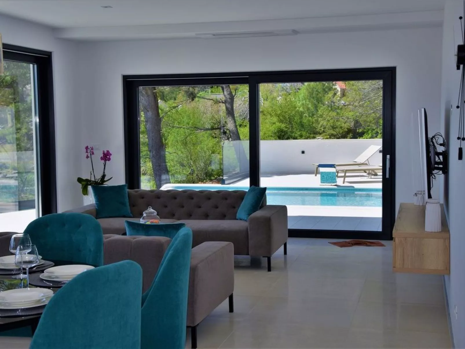 Ferienvilla "Villa Melody" mit privatem Pool-Inside