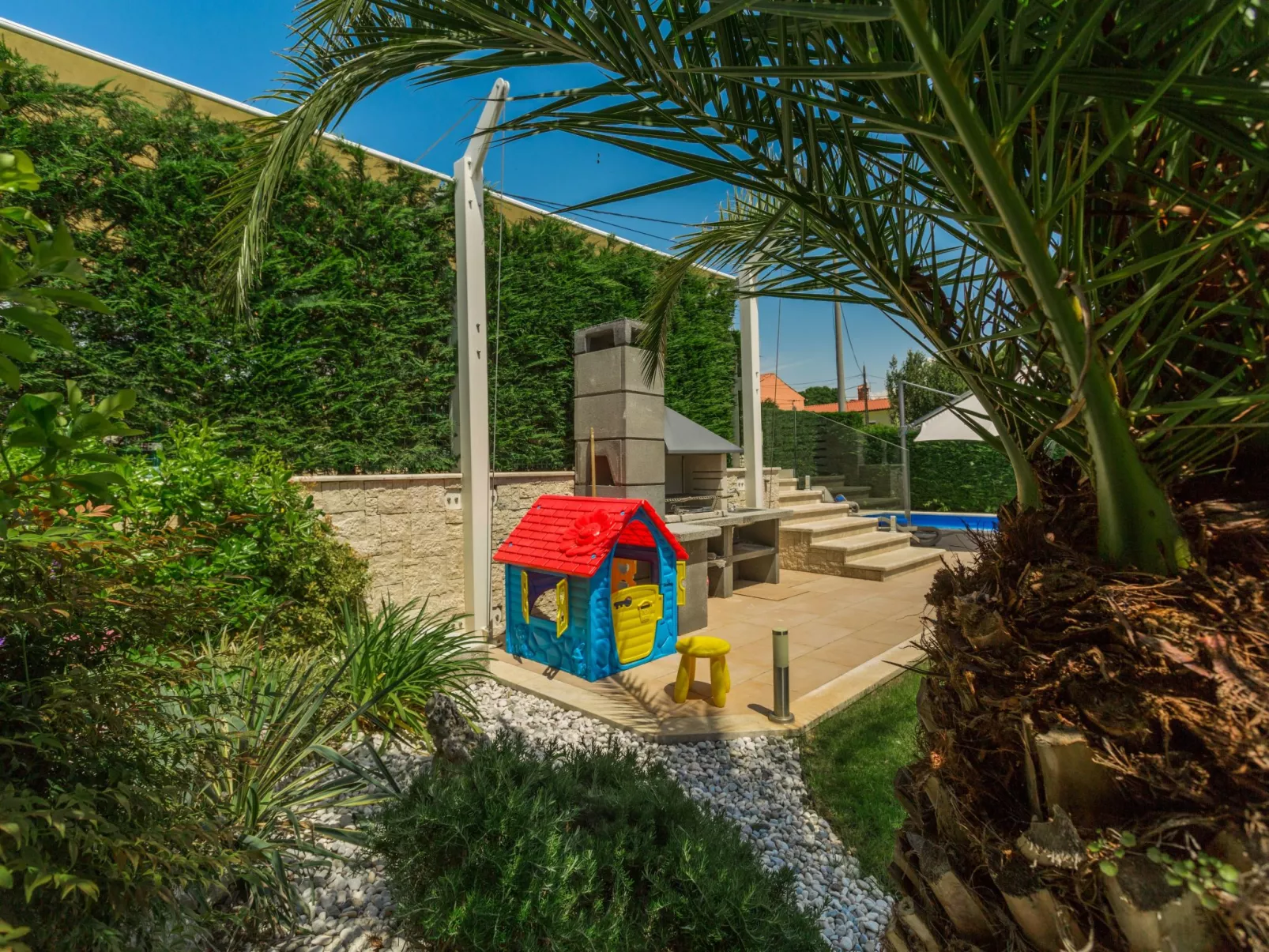 Villa Anabel bei Porec mit Pool, Jacuzzi und Sauna-Outside