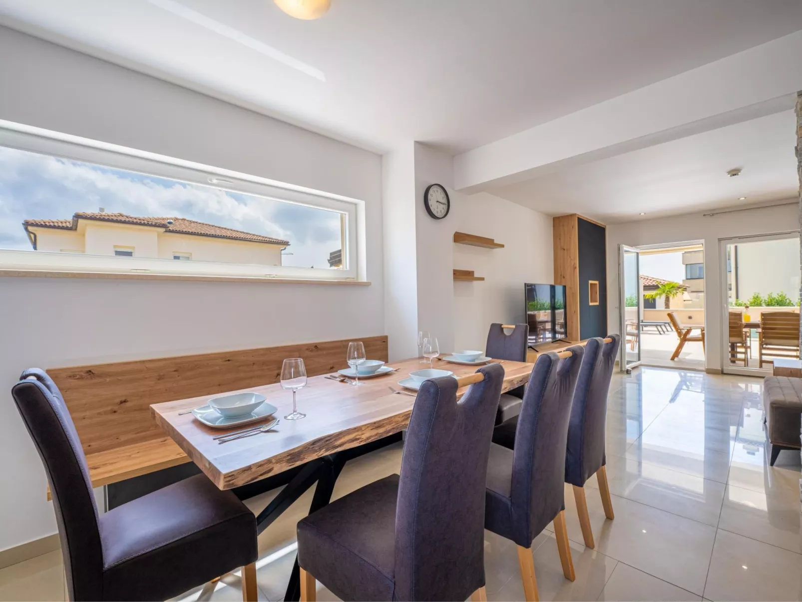 Ferienvilla "Villa Dvor" mit privatem Pool-Dedans