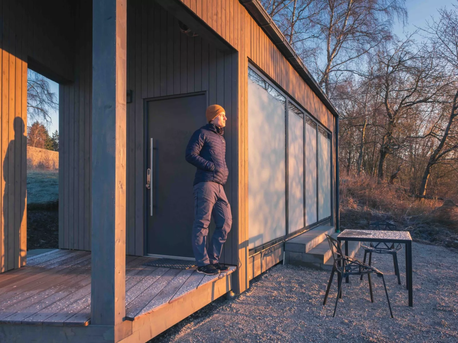 (B) Cabin Stars-Outside