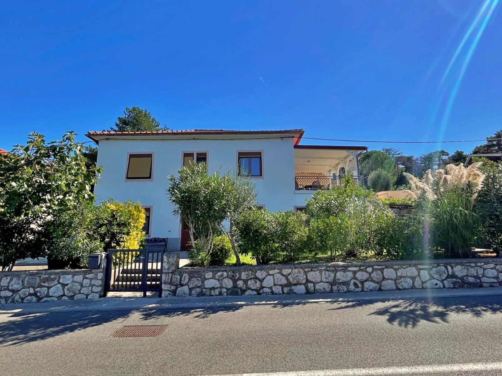 Apartment Gorisek mit Meerblick-Dehors