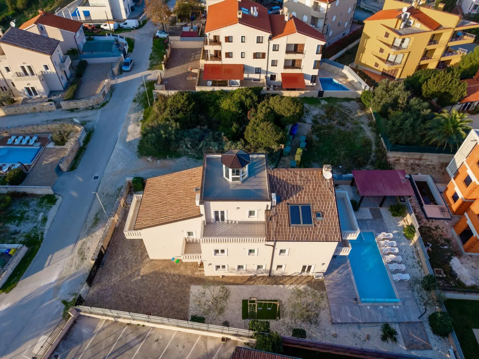 Villa Bellavista für 16 Gäste mit Hockeytisch-Dehors