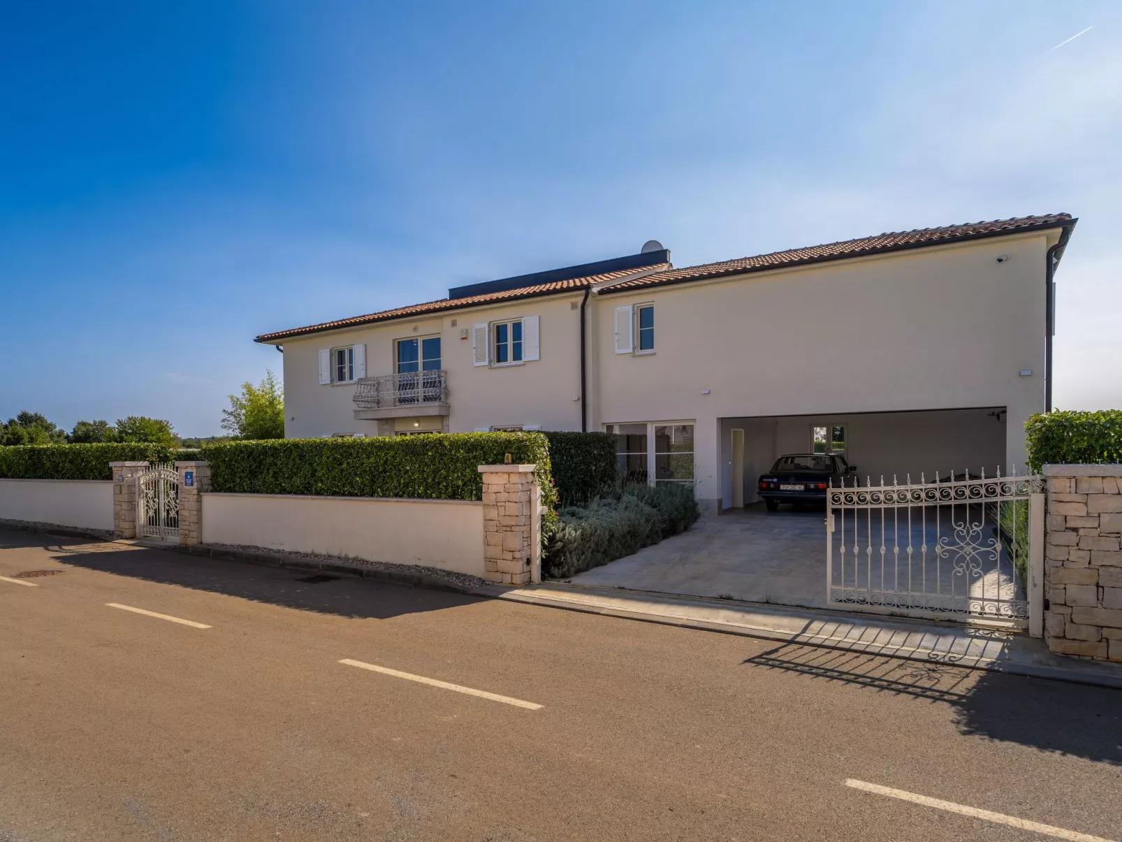 Villa Bincila-Draußen