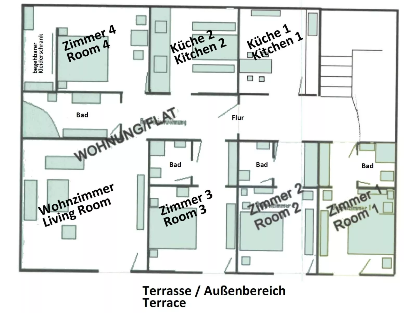Ferienlodge - Drinnen