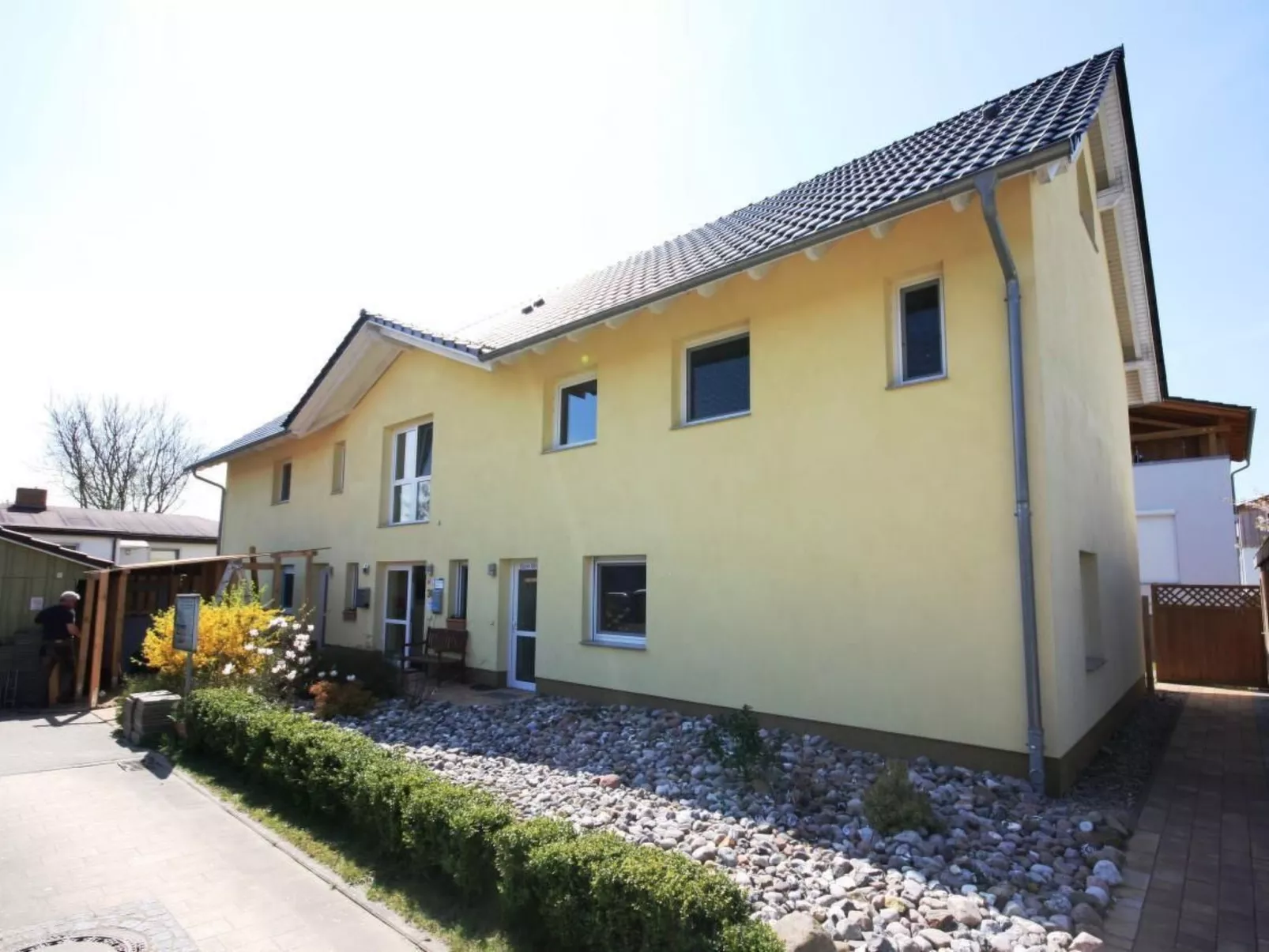 Wohnung in Koserow mit Garten und Grill und Neben dem Strand-Outside