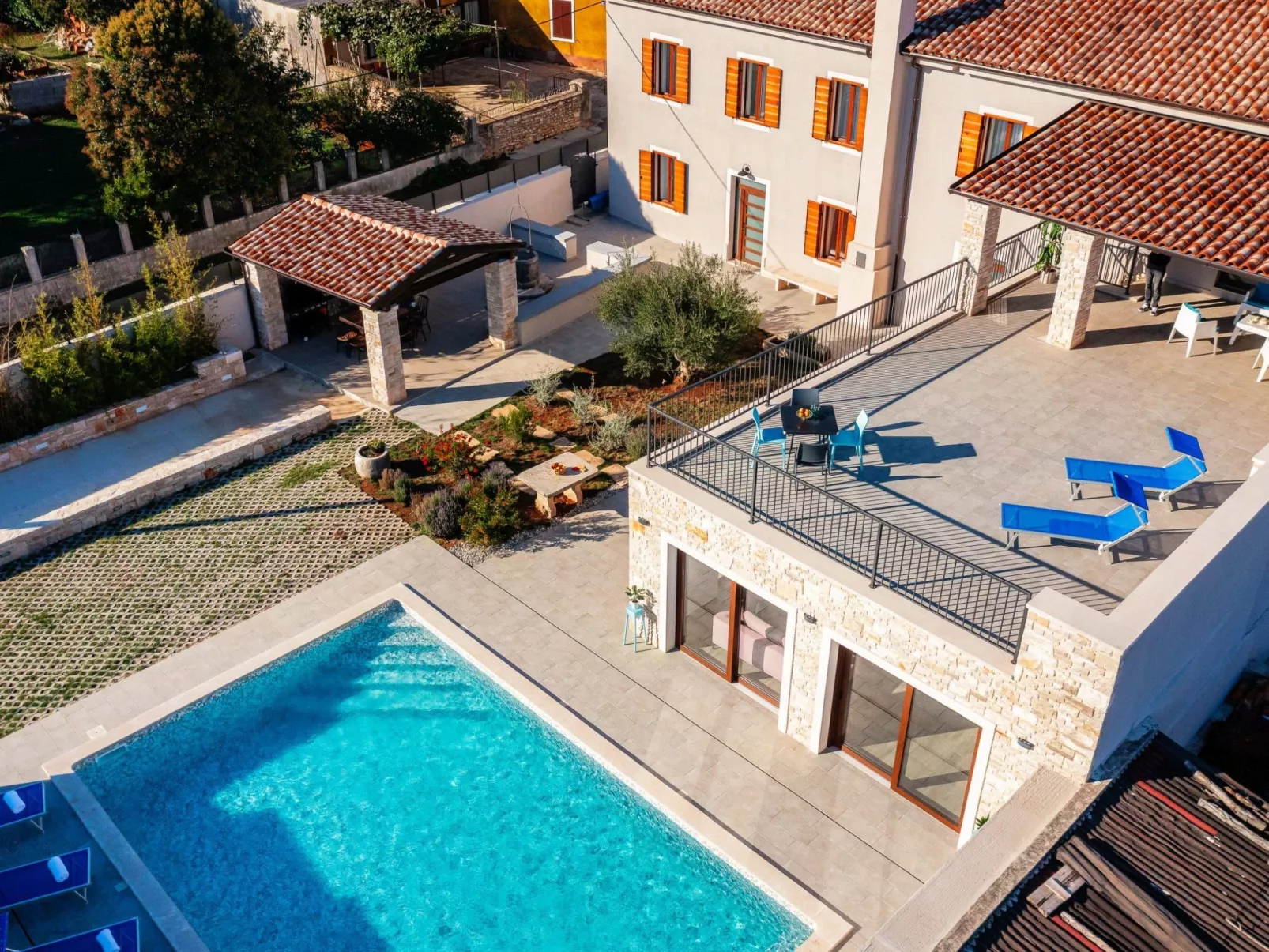 Villa Valtura-Drinnen