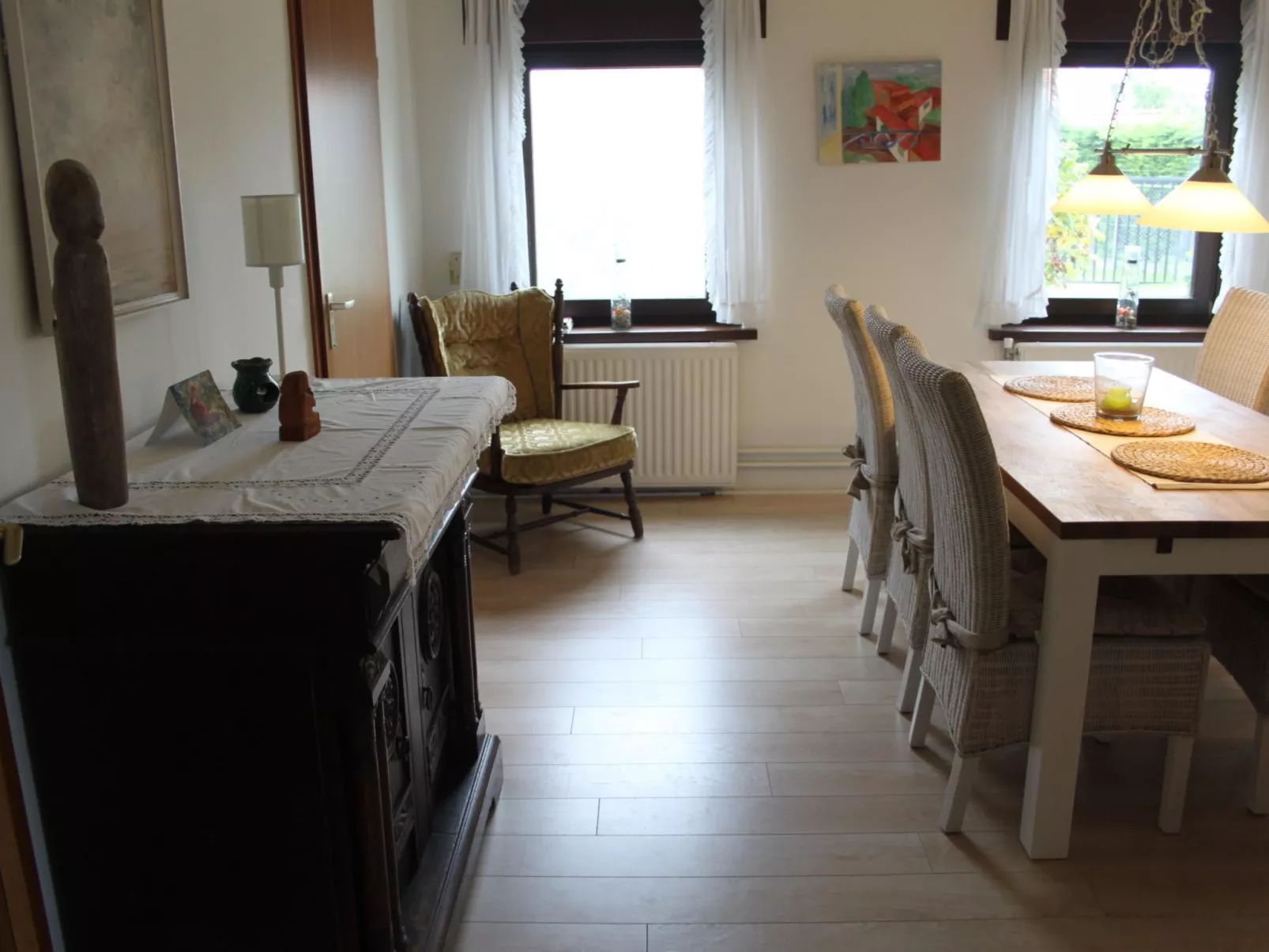 Altes Deichbauernhaus mit Garten-Inside