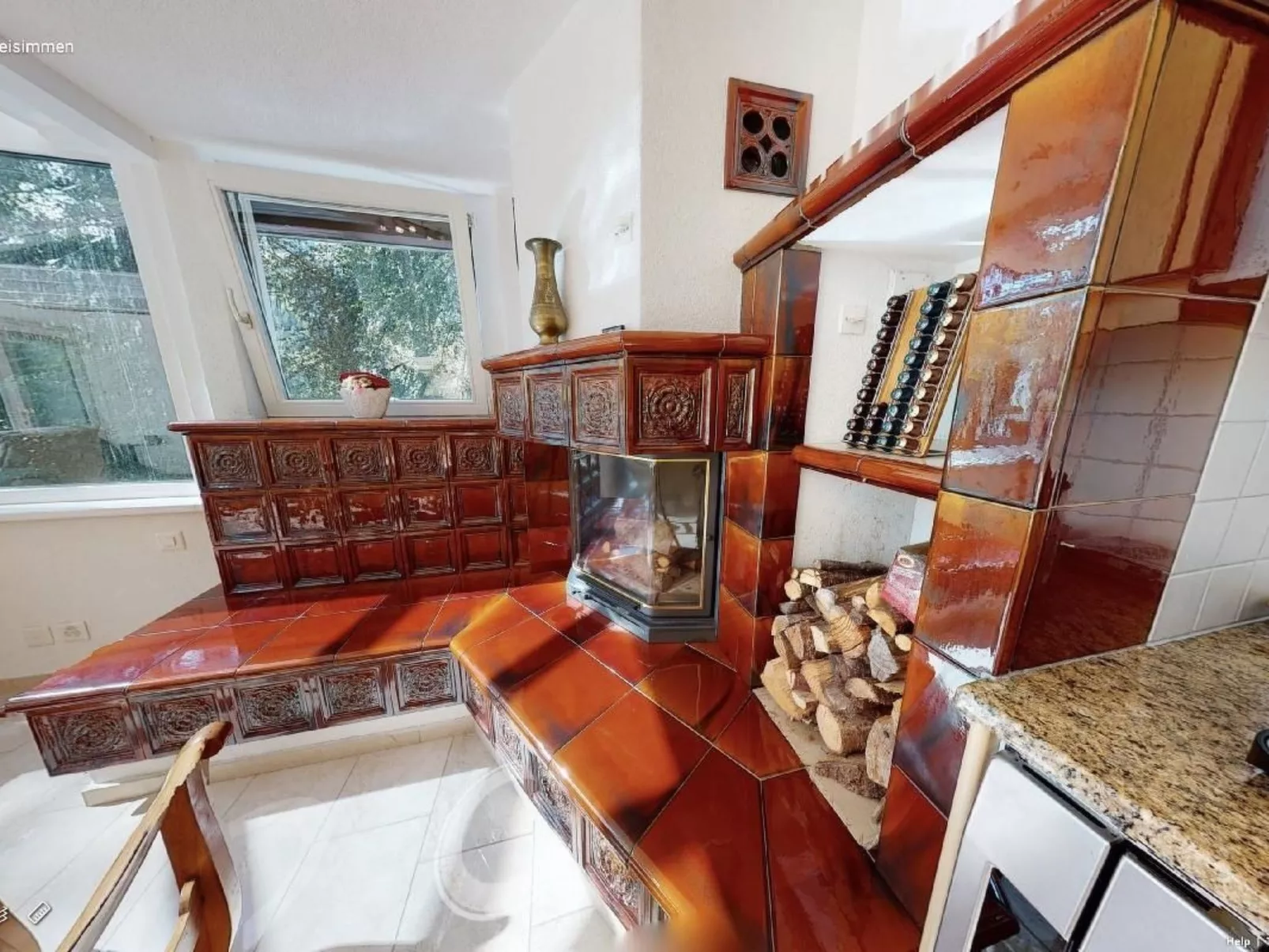 Finkenwiese Suite - mit Billiard und Wintergarten-Drinnen