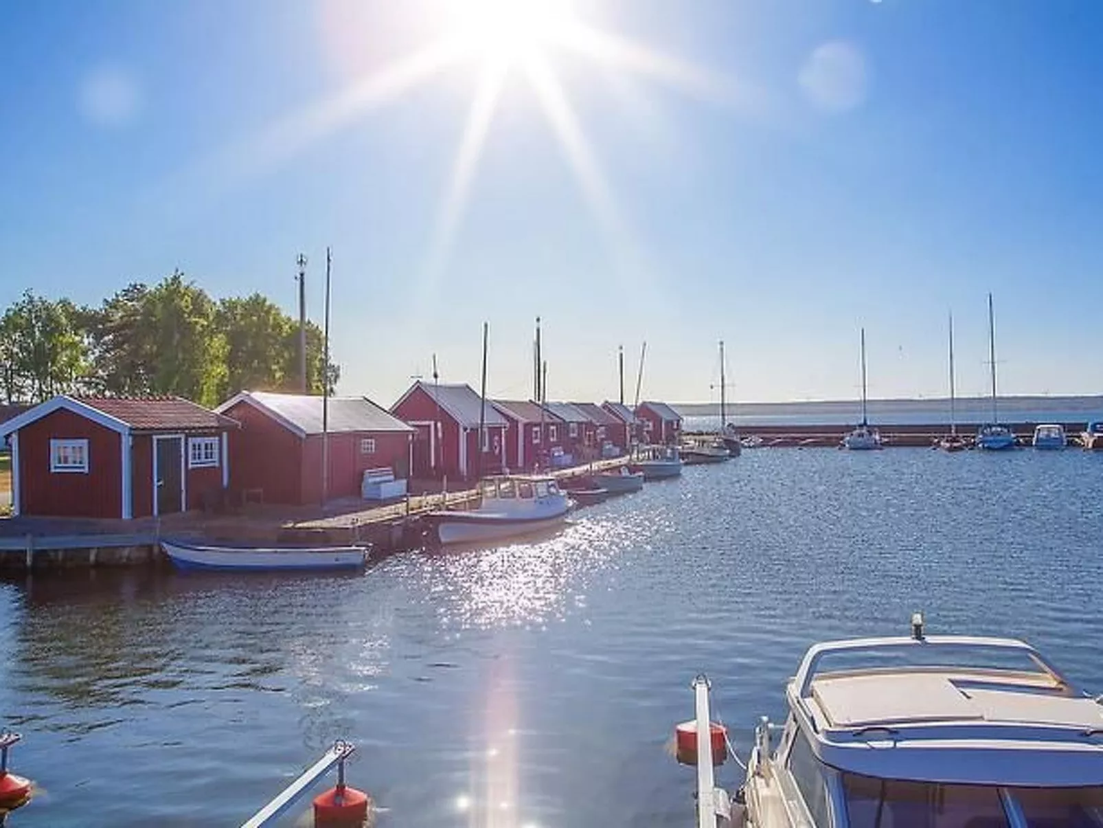 Komfortables Ferienhaus mit Garten-Draußen
