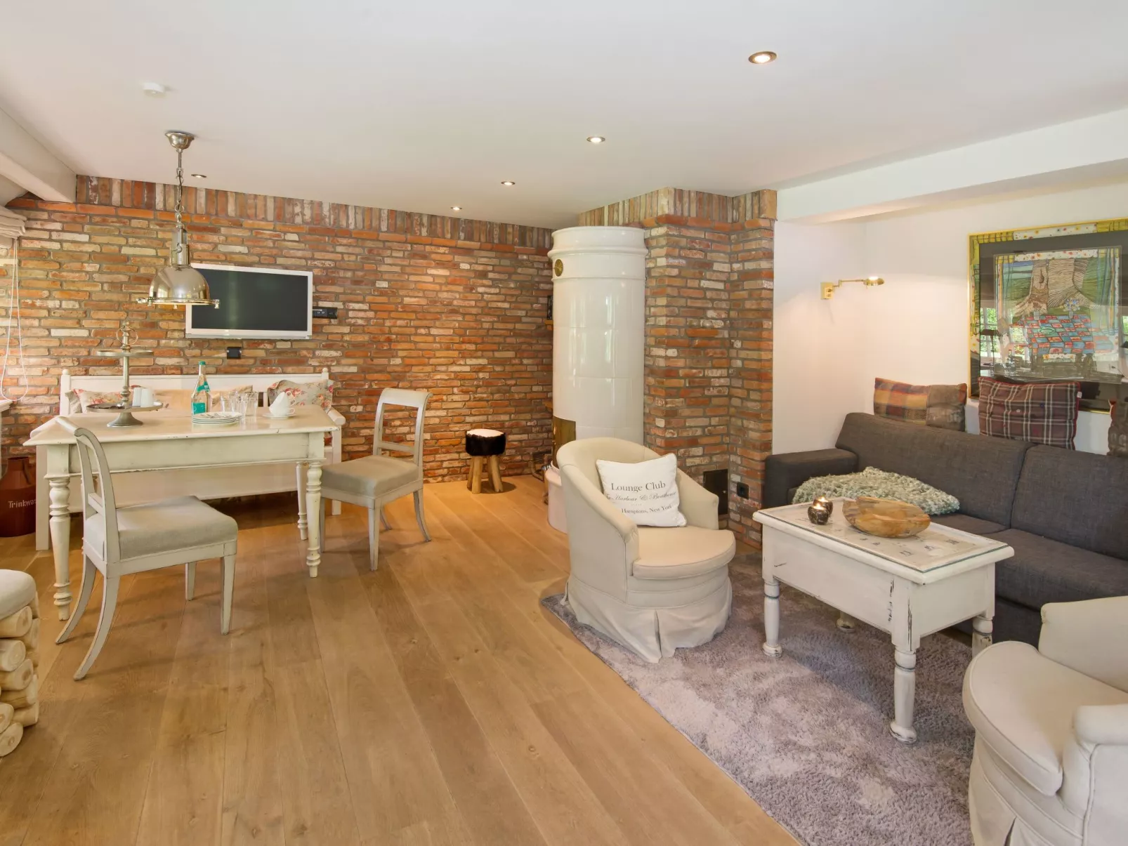 Luxuriöses Apartment in Reetdachhaus-Dedans