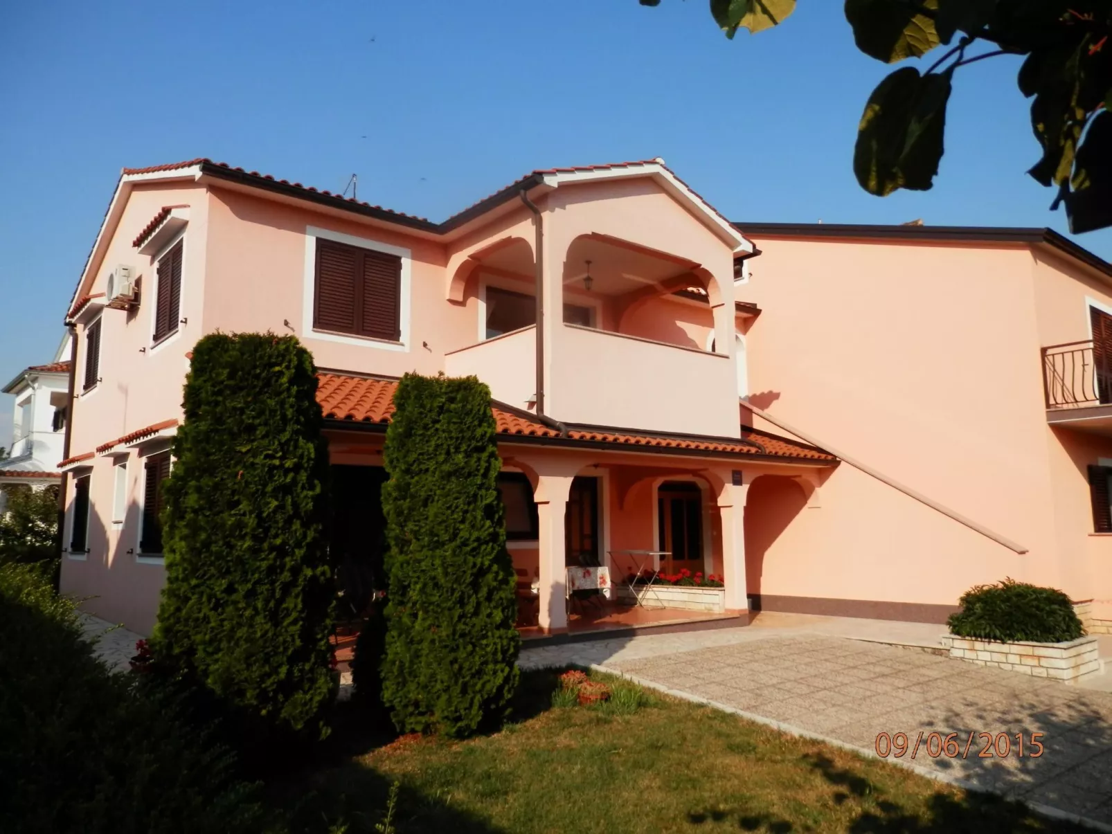 Wohnung "Silva3" direkt am Wasser-Draußen