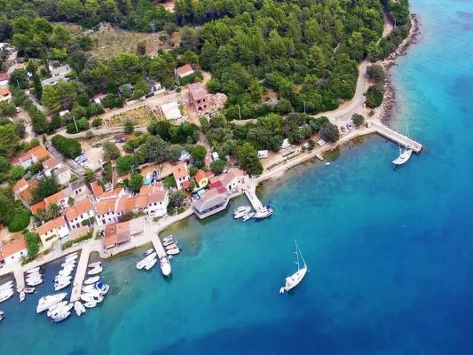 Wohnung "Punta Blue" mit Blick auf das Wasser-Draußen