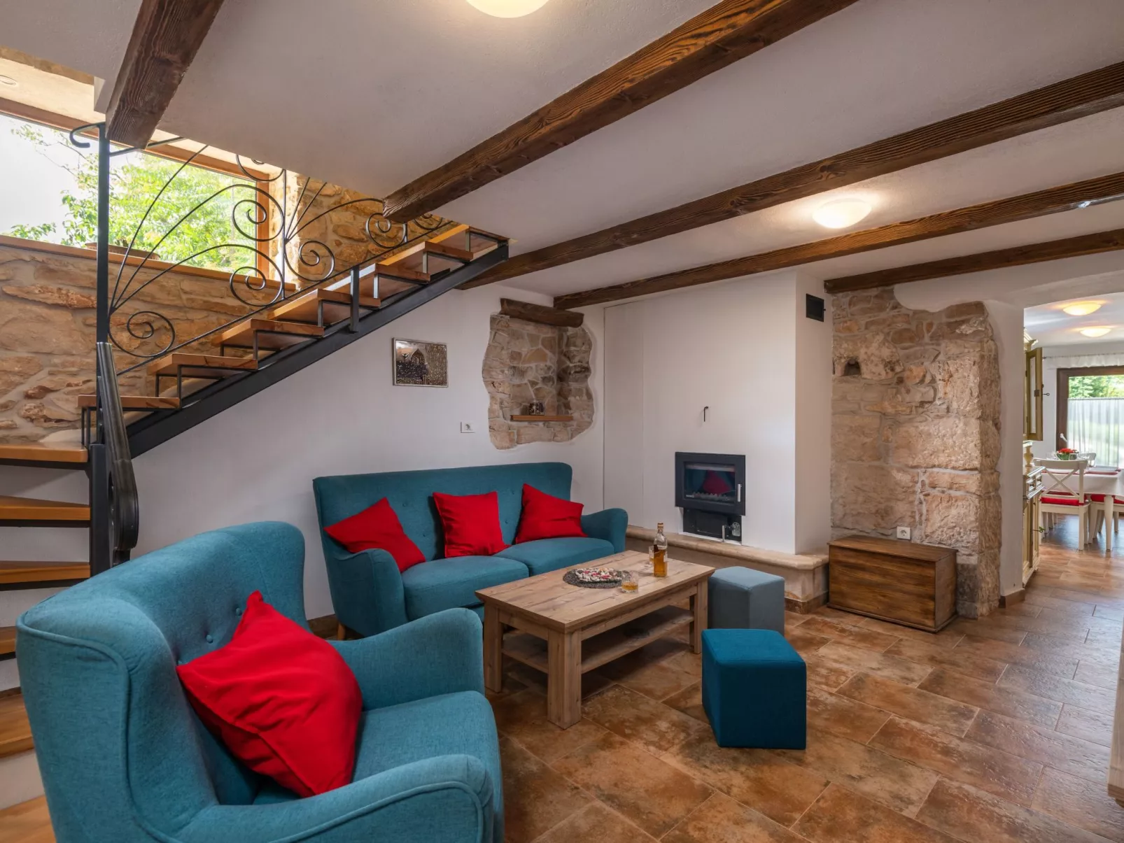 Typisch istrisches Steinhaus Brnistra in Rakalj-Drinnen