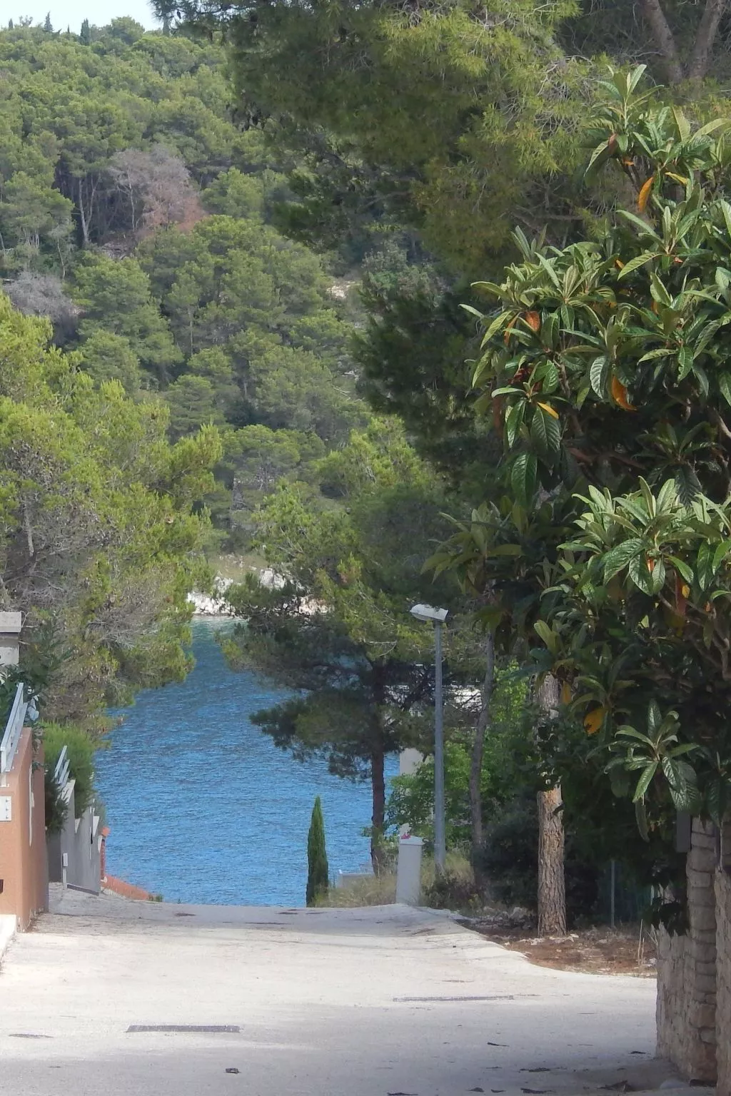 Für 4 Personen ca. 60 m&sup2; in Milna auf Brac, Adriaküste Kroatien (Kroatisch-Dehors