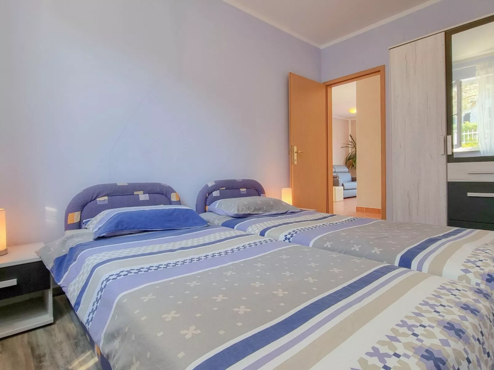 Apartment mit Meerblick für 4 Personen-Dedans