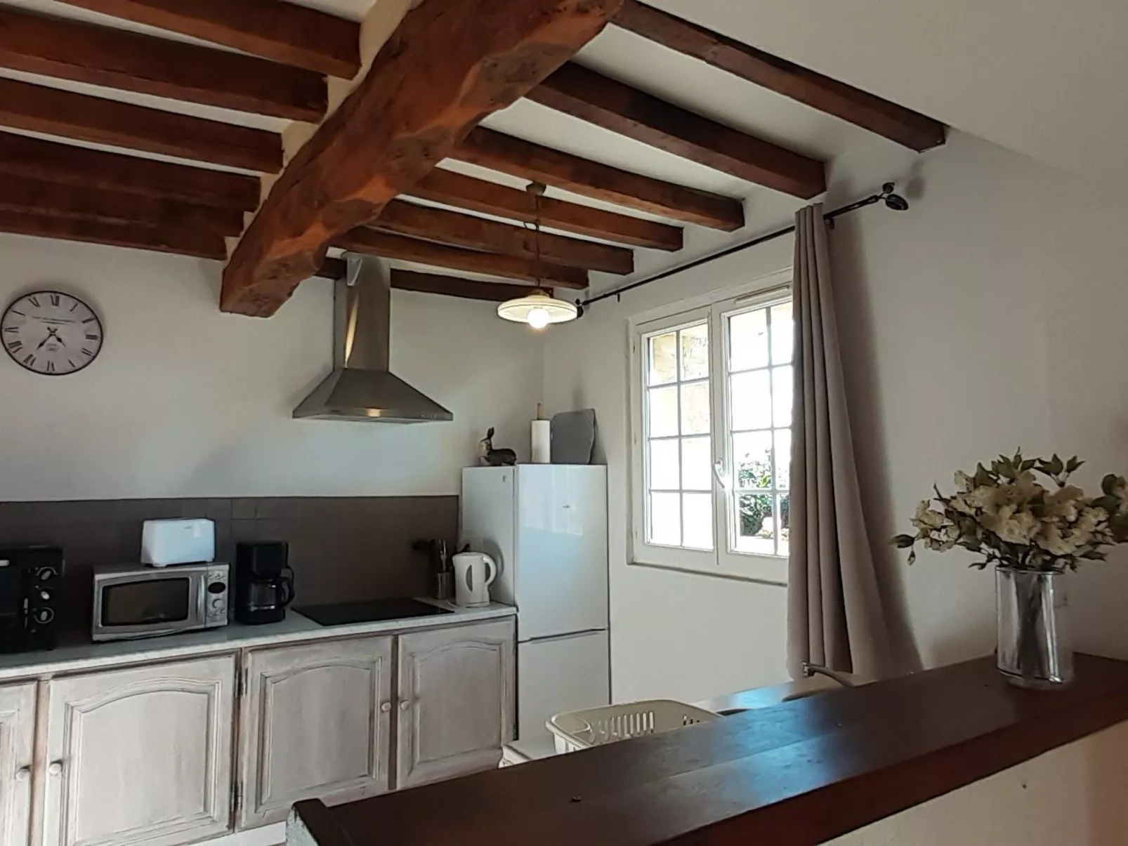 Normannisches Ferienhaus mit Charme les châtaigniers 1 Zimmer-Dedans