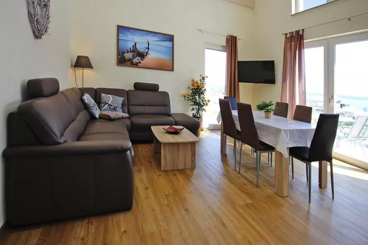 Apartment Hafenflair / Haus 5 OG-Wohnung 19 1-3 Personen-Living room