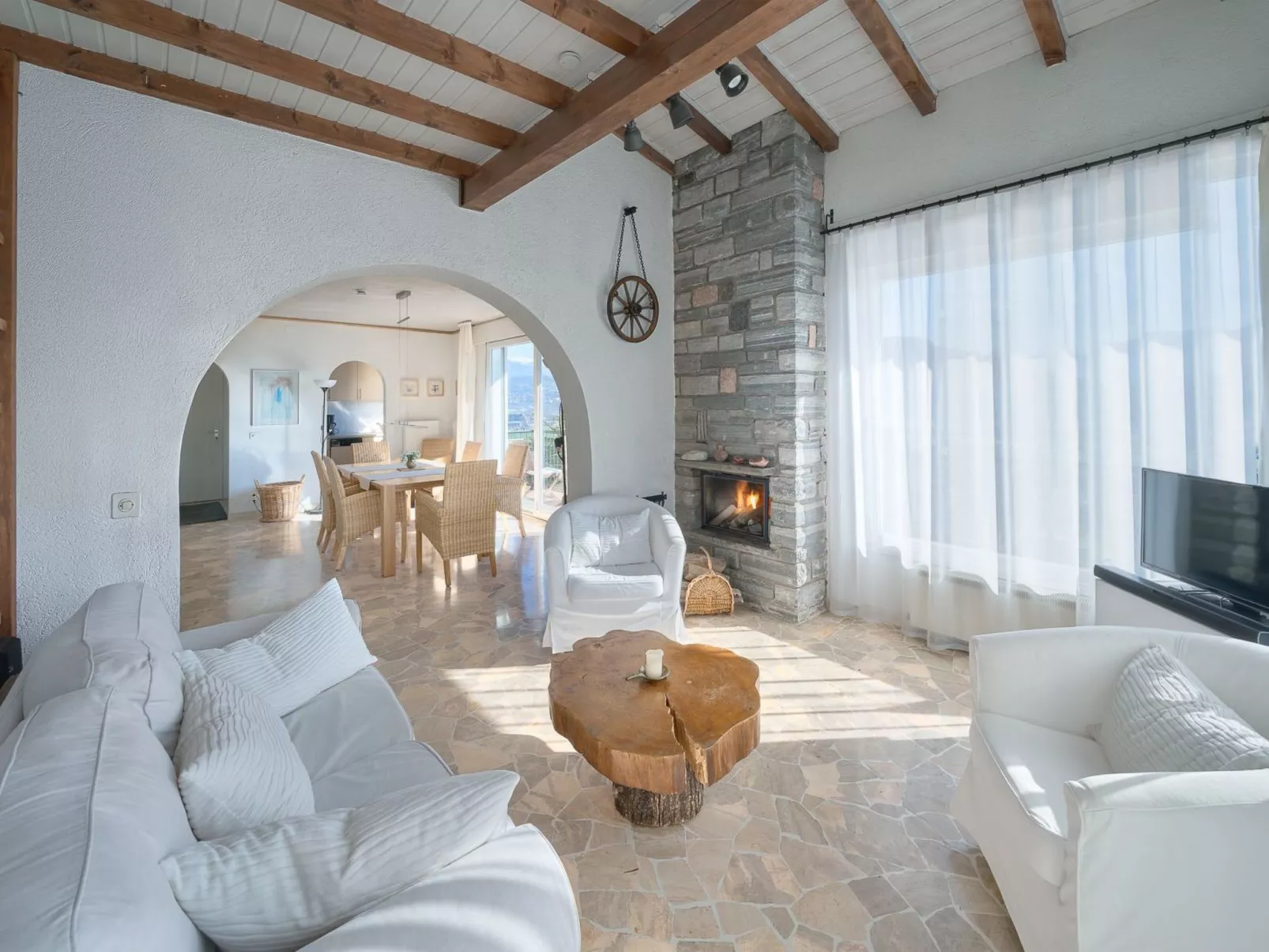 Casa Agnese - Eine Oase der Ruhe am Luganersee-Dedans