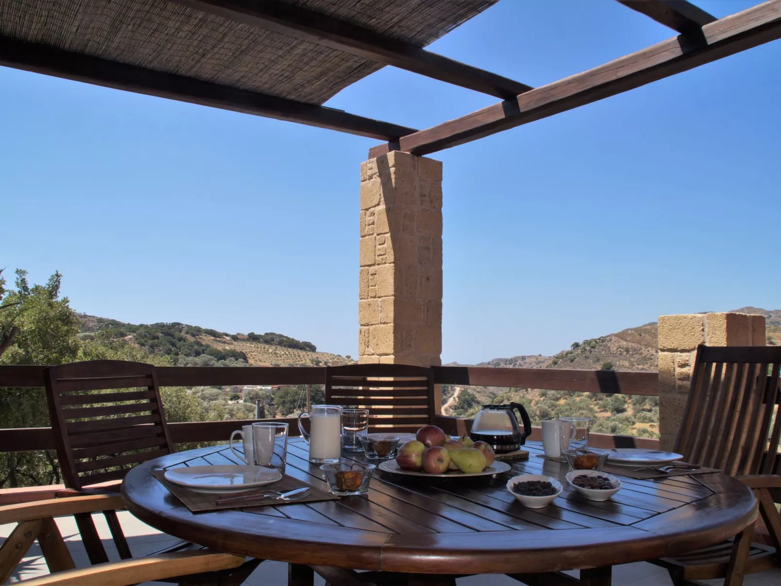 Geräumige Villa mit Pool nur 12km vom Strand entfernt-Dehors