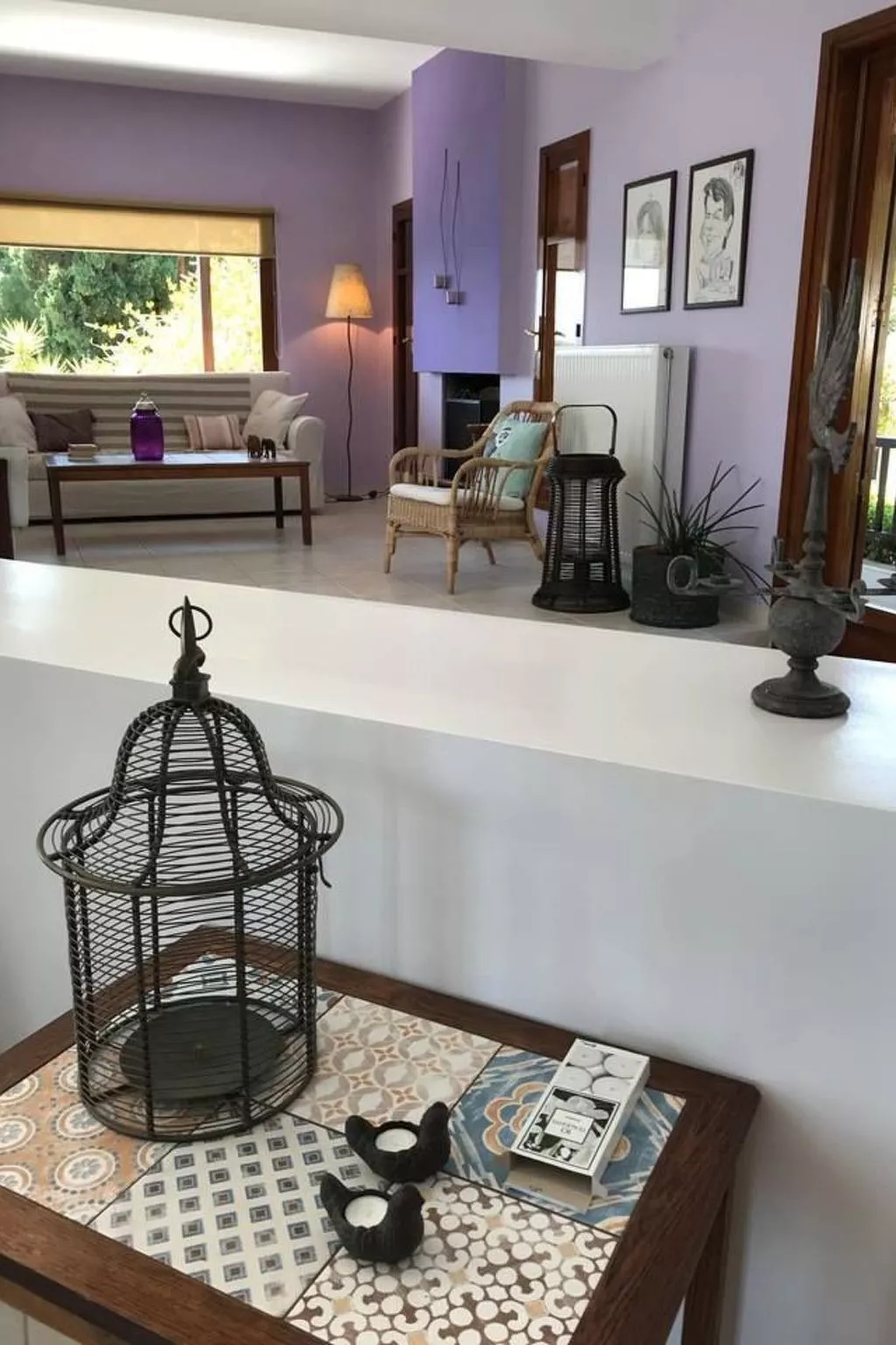 Geräumiges Ferienhaus in Chania mit Meerblick-Dedans