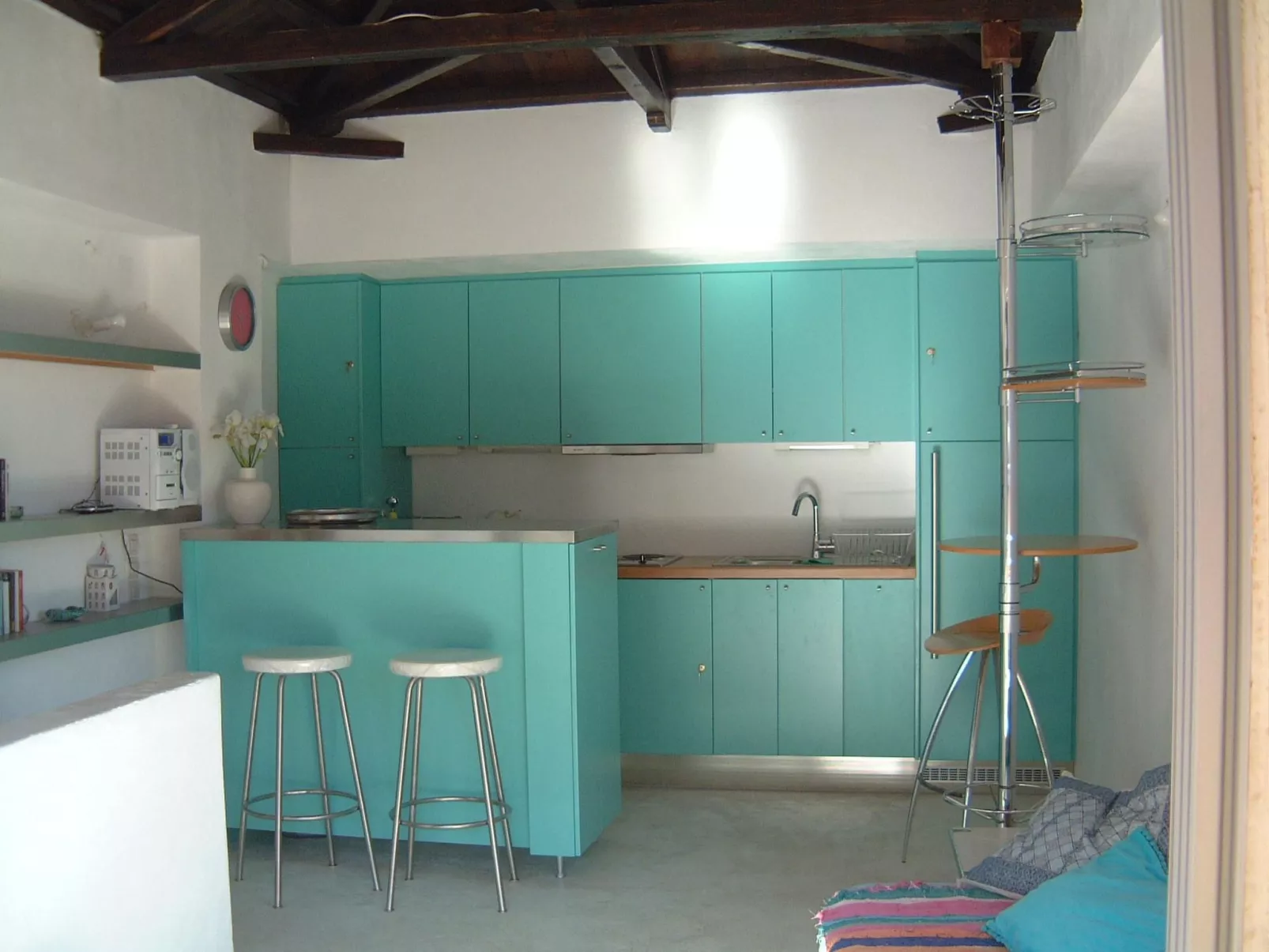 "Julia" mit Blick auf das Wasser-Dedans